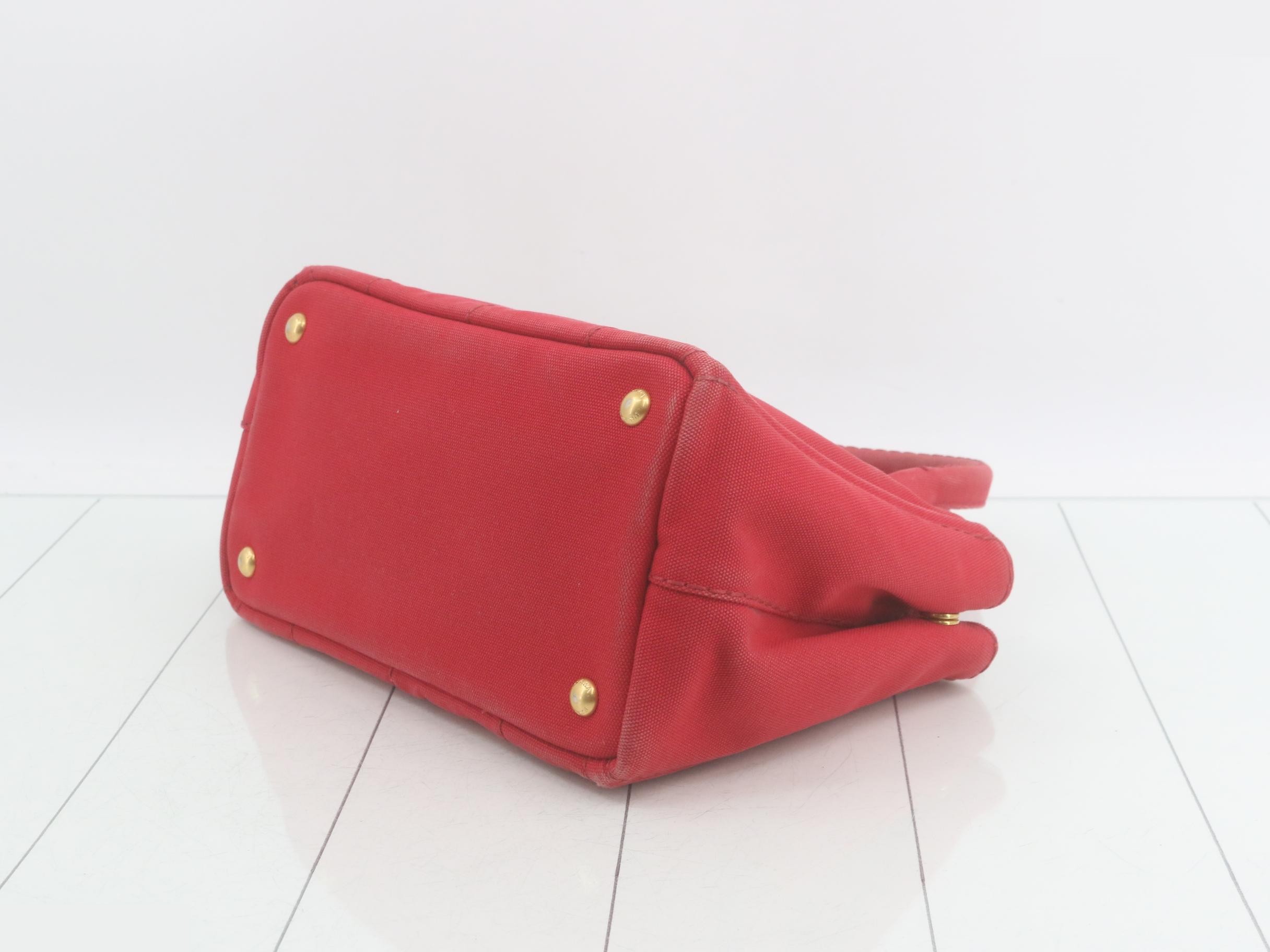 Canapa handbag, red — view 6