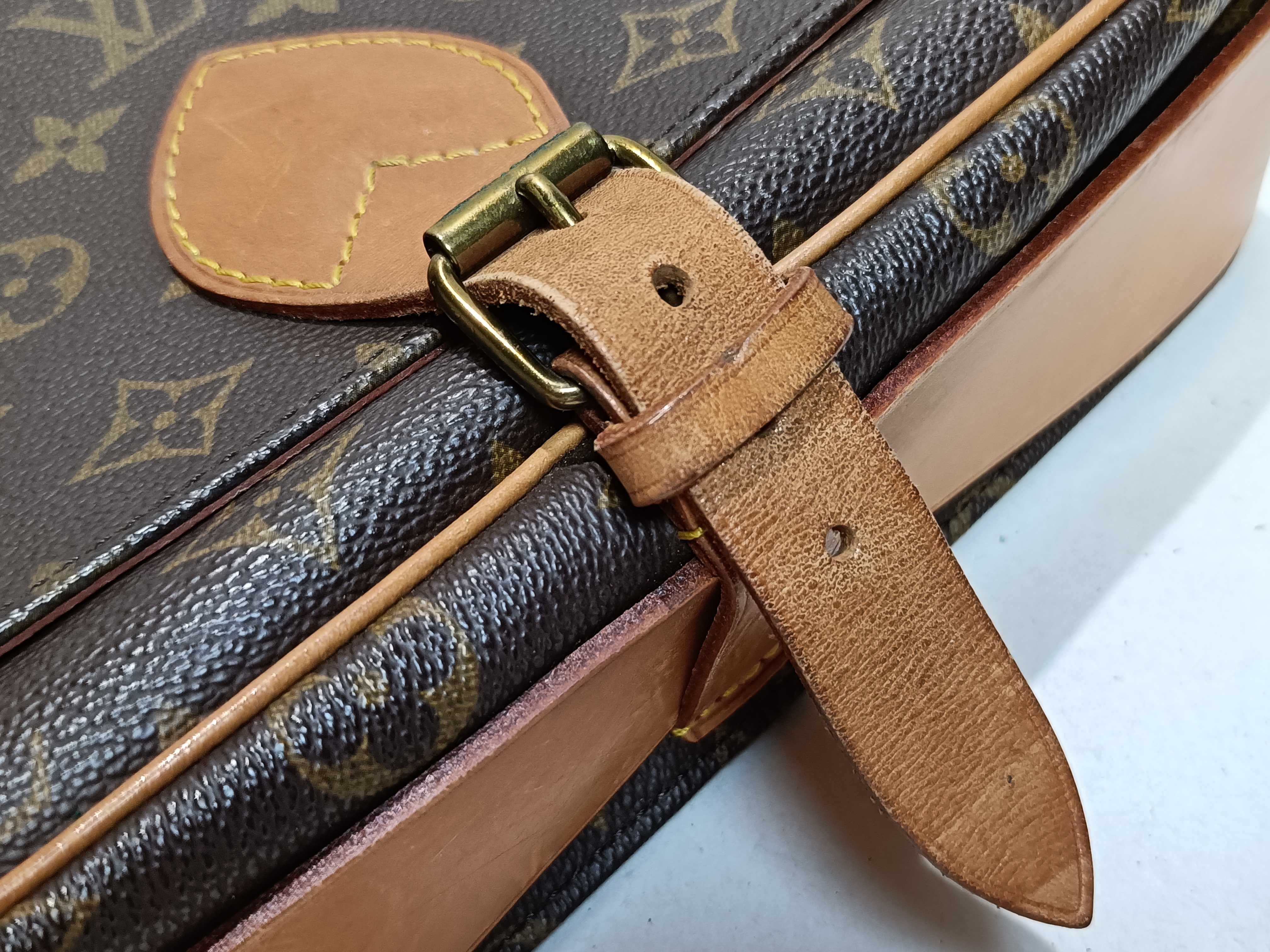 Monogram Cartouchiere Shoulder Bag — view 8
