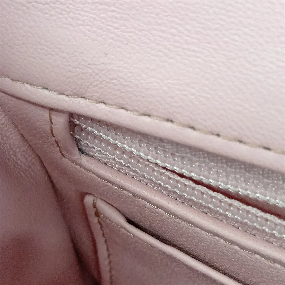 Matelassé Tweed 2-Way Handbag, Top Handle, Pink, Gold Hardware, G6357C50, Random Plate — view 13