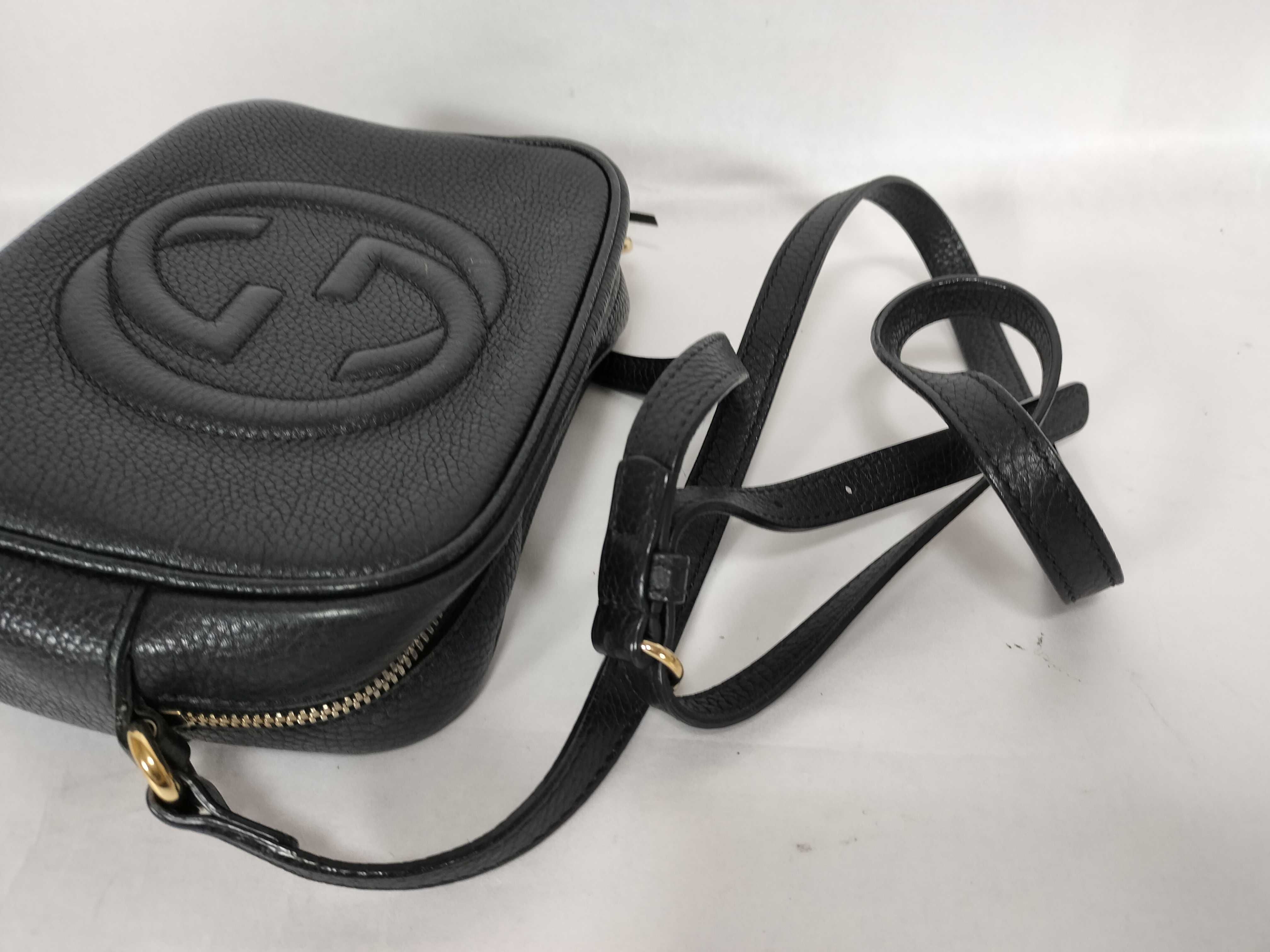Soho Small Disco Camera Bag, Black Shoulder Bag — view 3