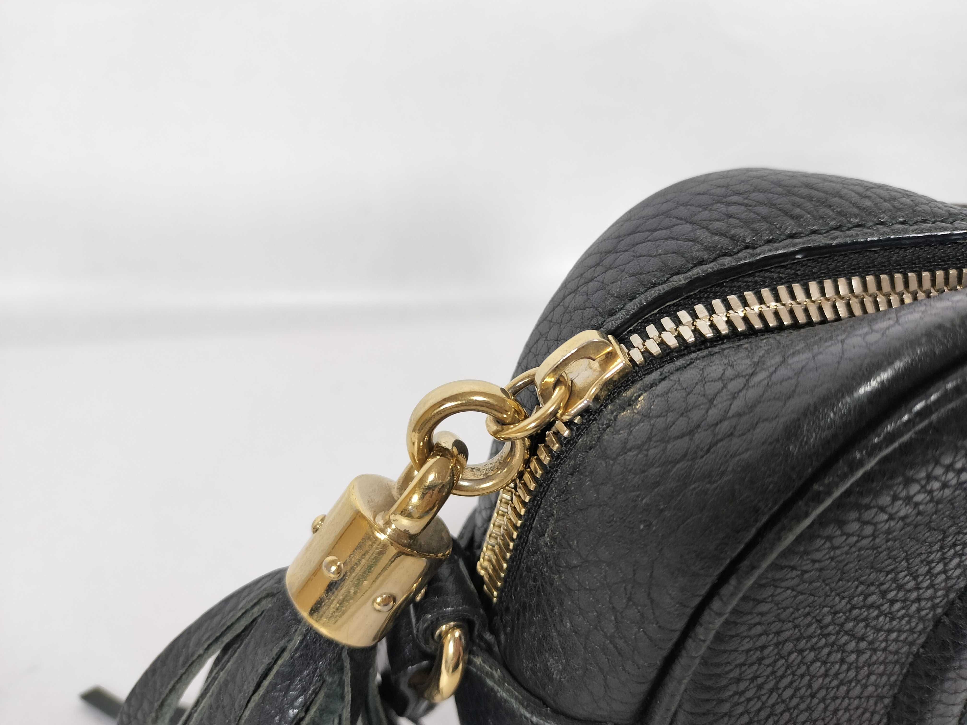 Soho Small Disco Camera Bag, Black Shoulder Bag — view 8