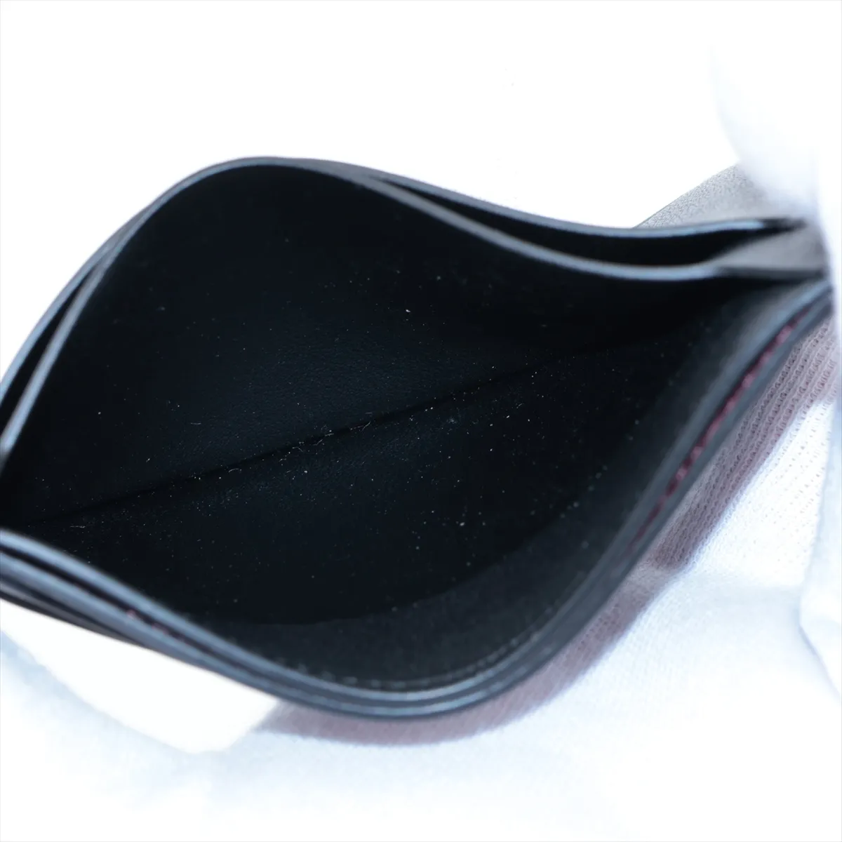 Must de Cartier Leather Card Case, Black — view 4
