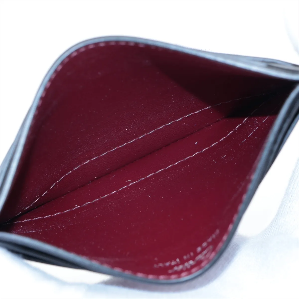 Must de Cartier Leather Card Case, Black — view 5