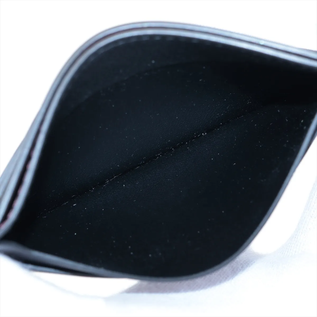 Must de Cartier Leather Card Case, Black — view 6