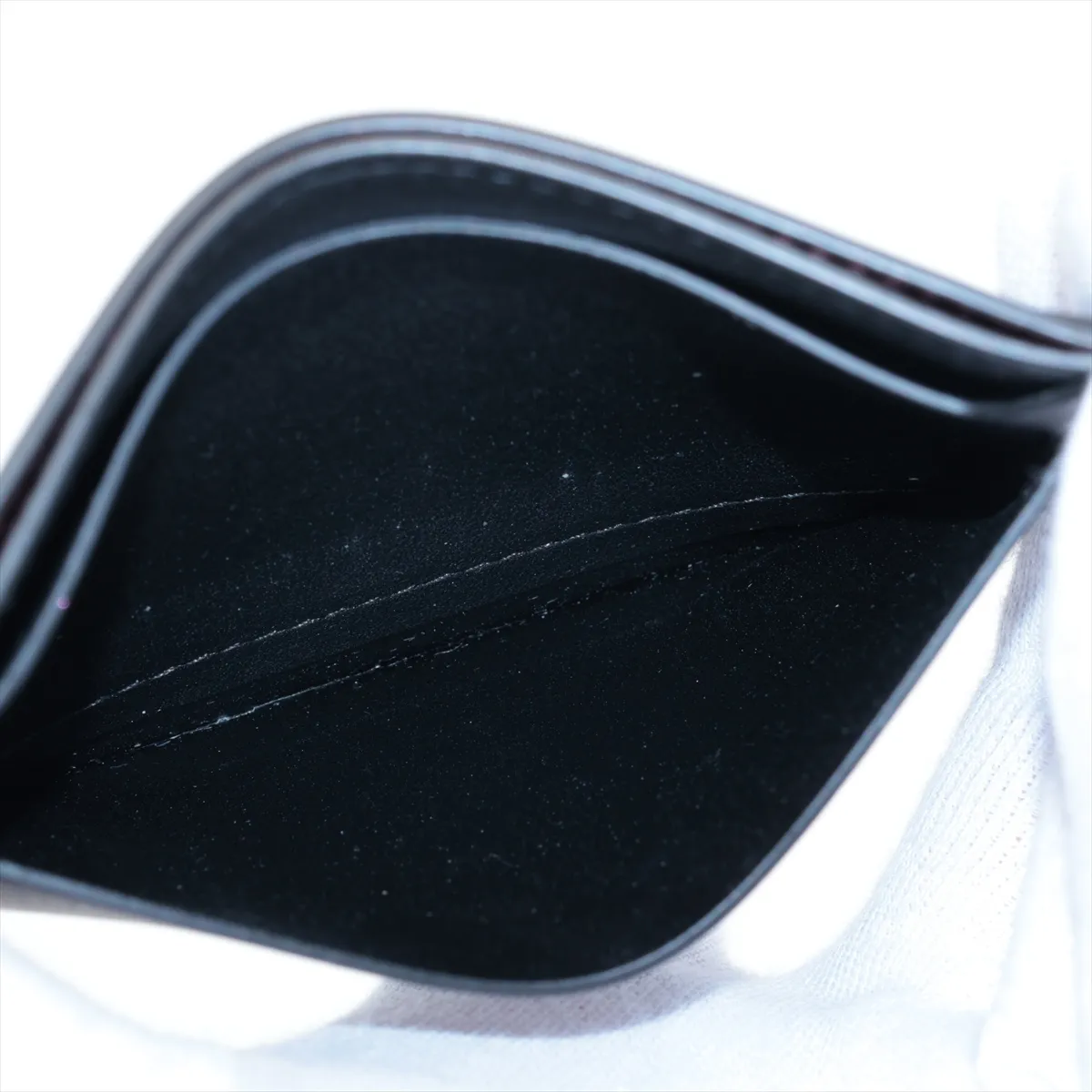 Must de Cartier Leather Card Case, Black — view 7