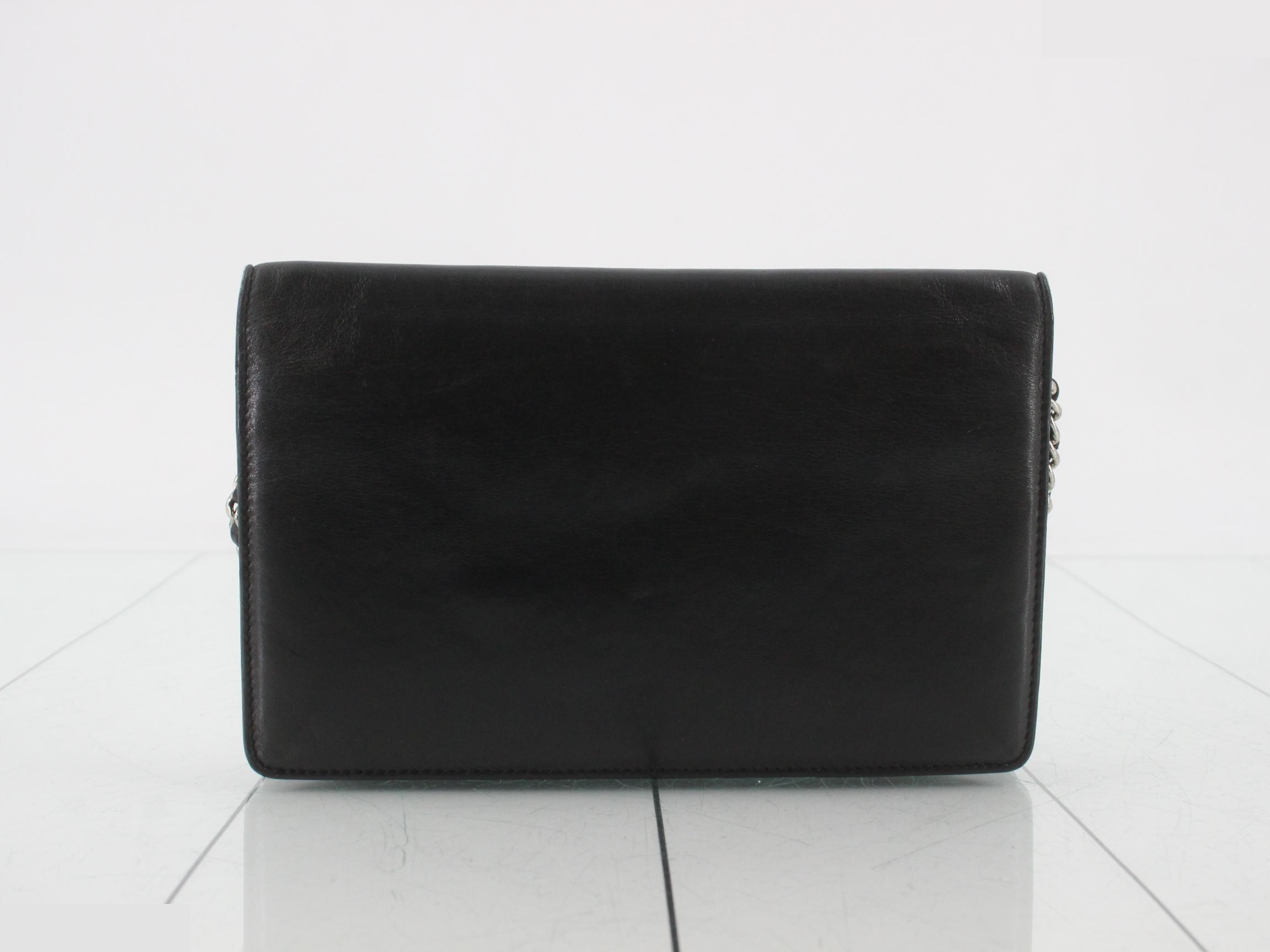 Coco Mark Studded Chain Shoulder Wallet — view 2