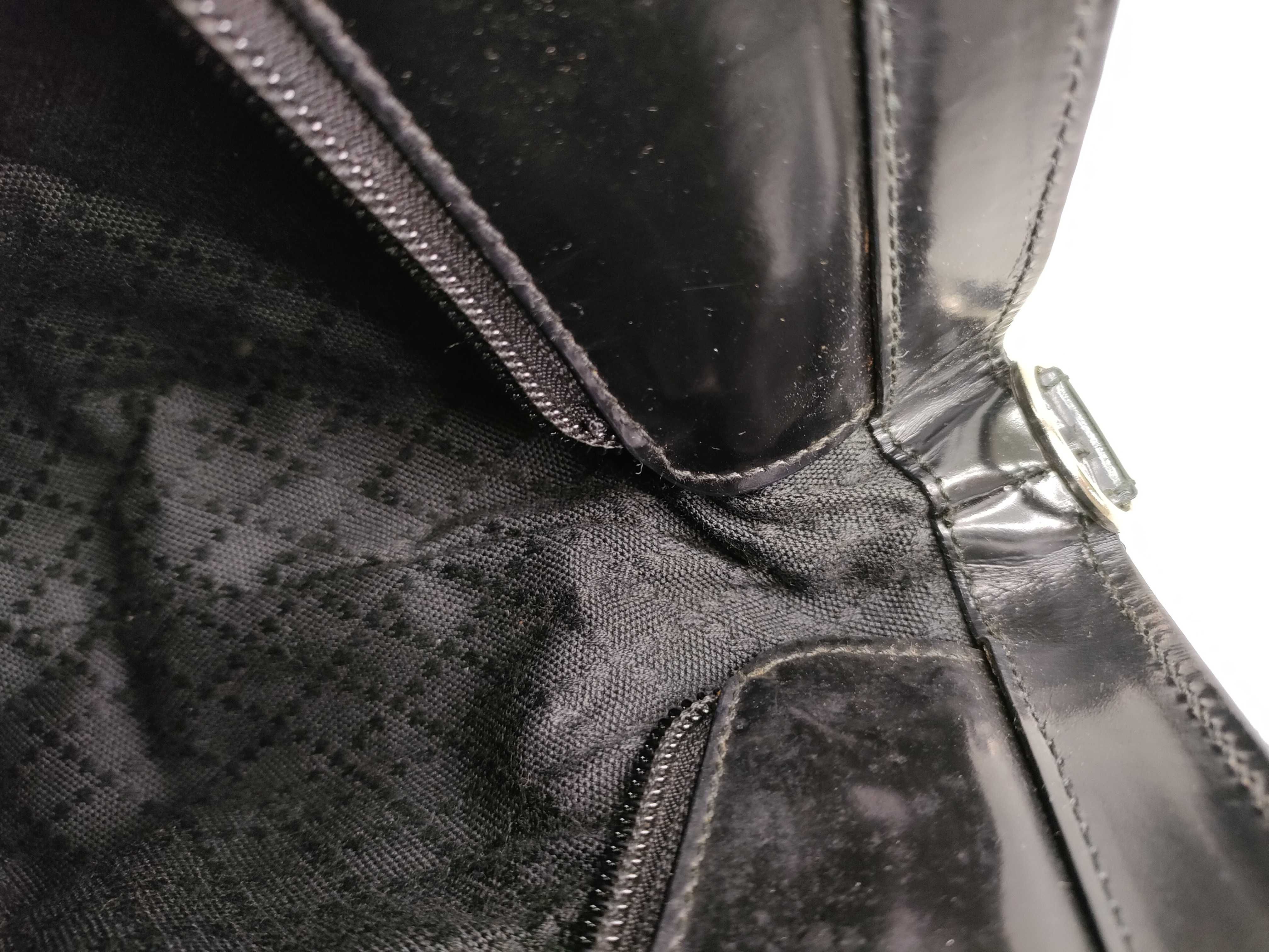 Bamboo Handbag, Black — view 9