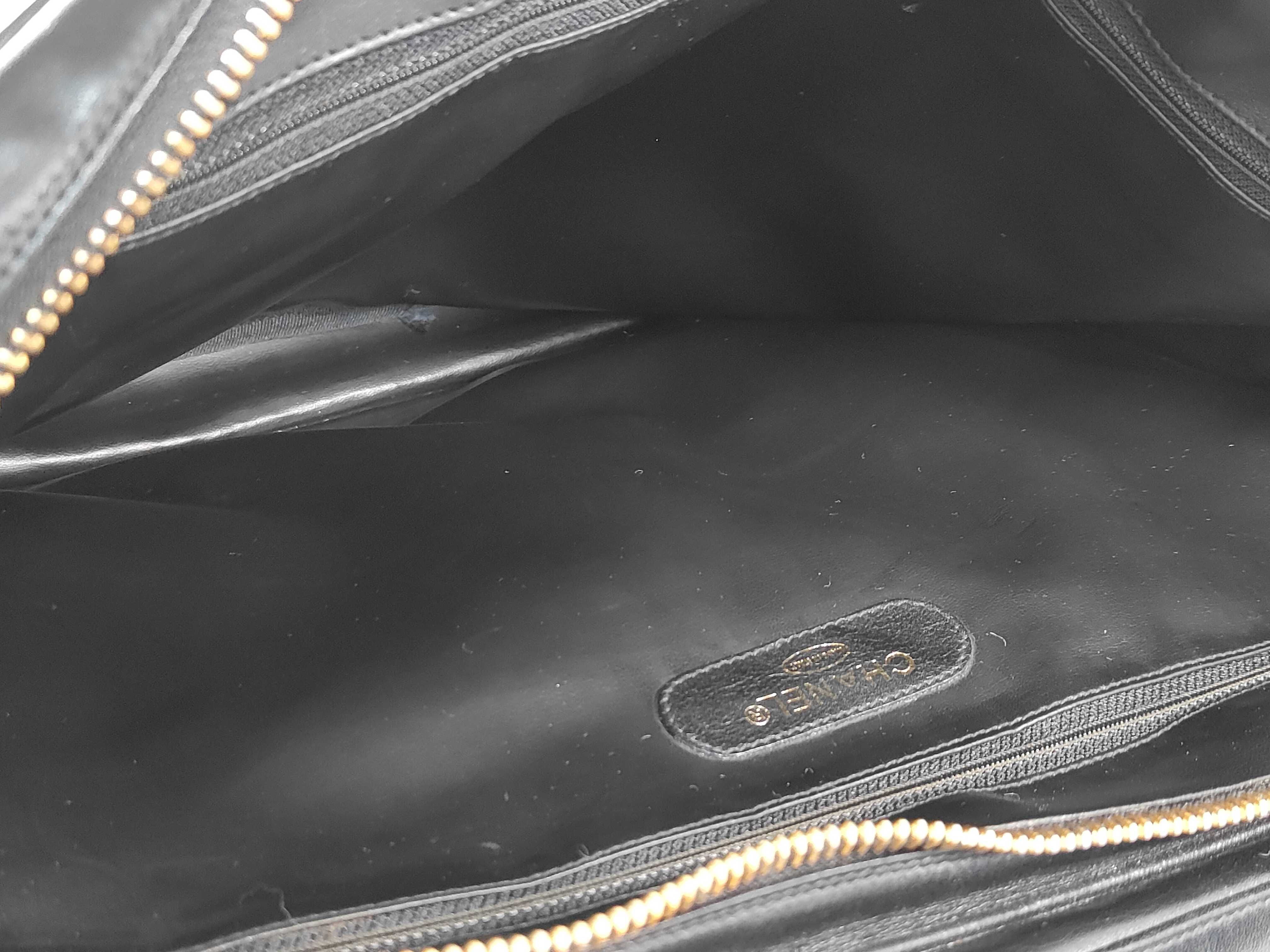 Lambskin Bicolore Business Bag — view 12