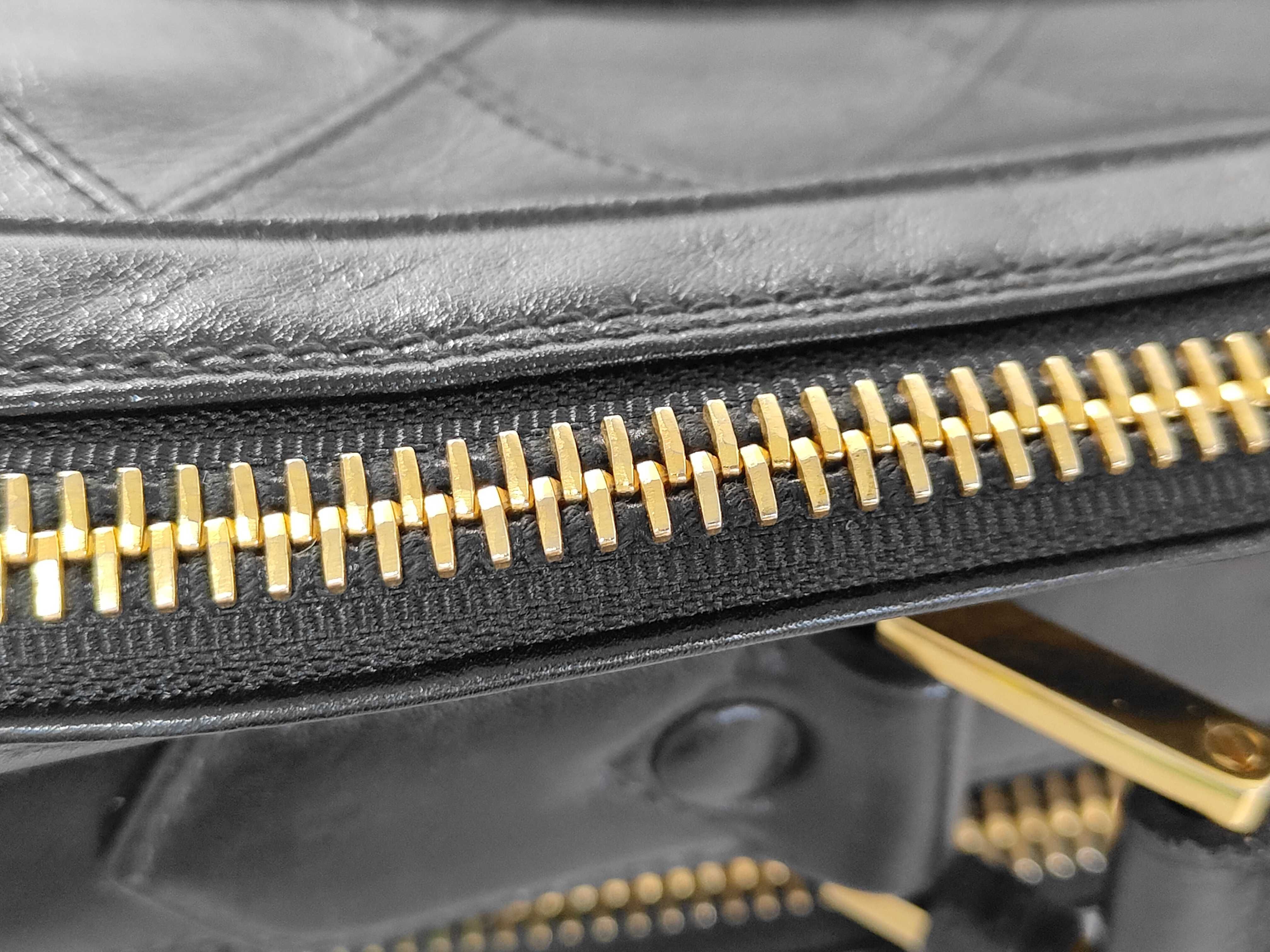 Lambskin Bicolore Business Bag — view 8