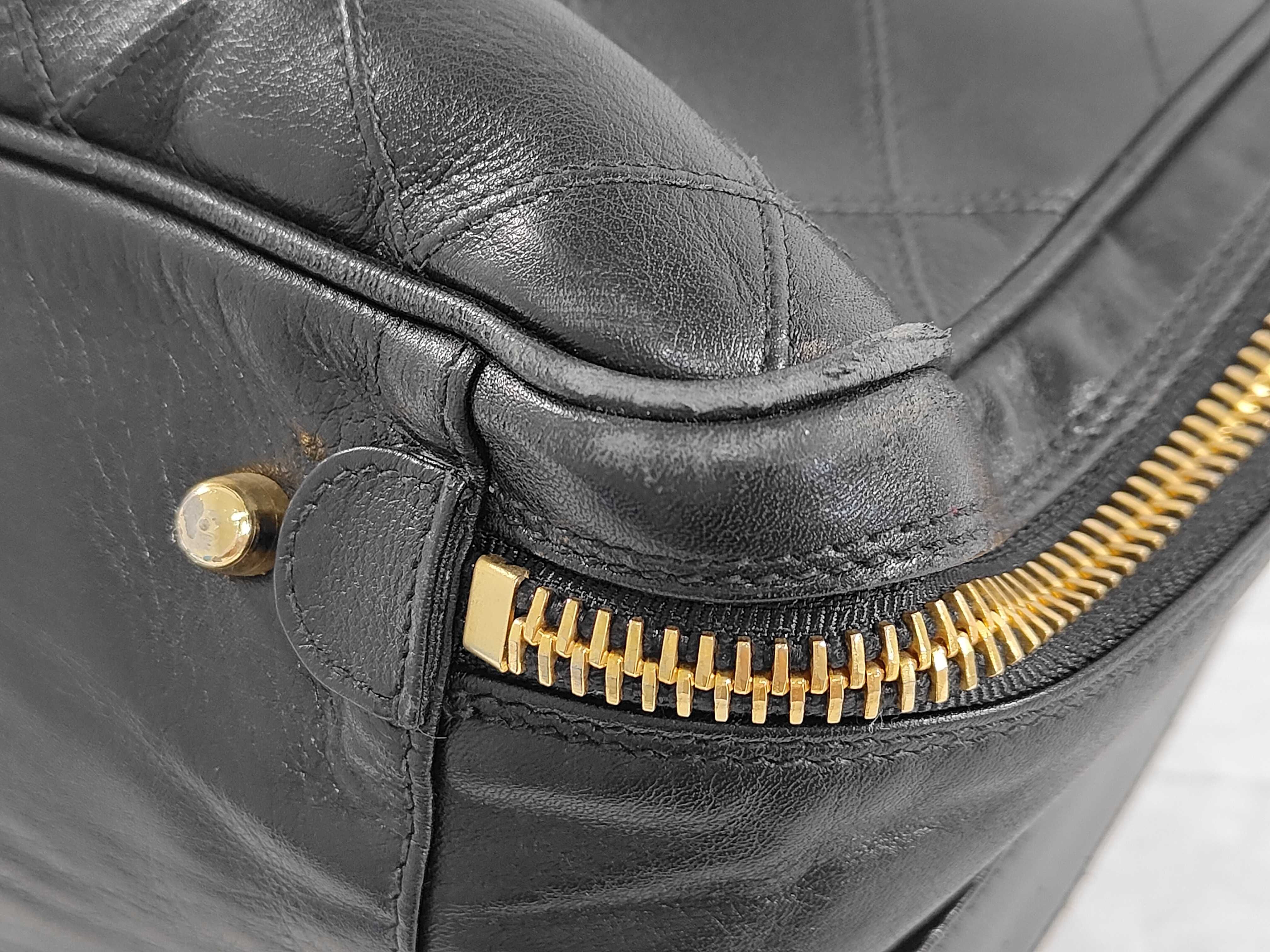 Lambskin Bicolore Business Bag — view 9