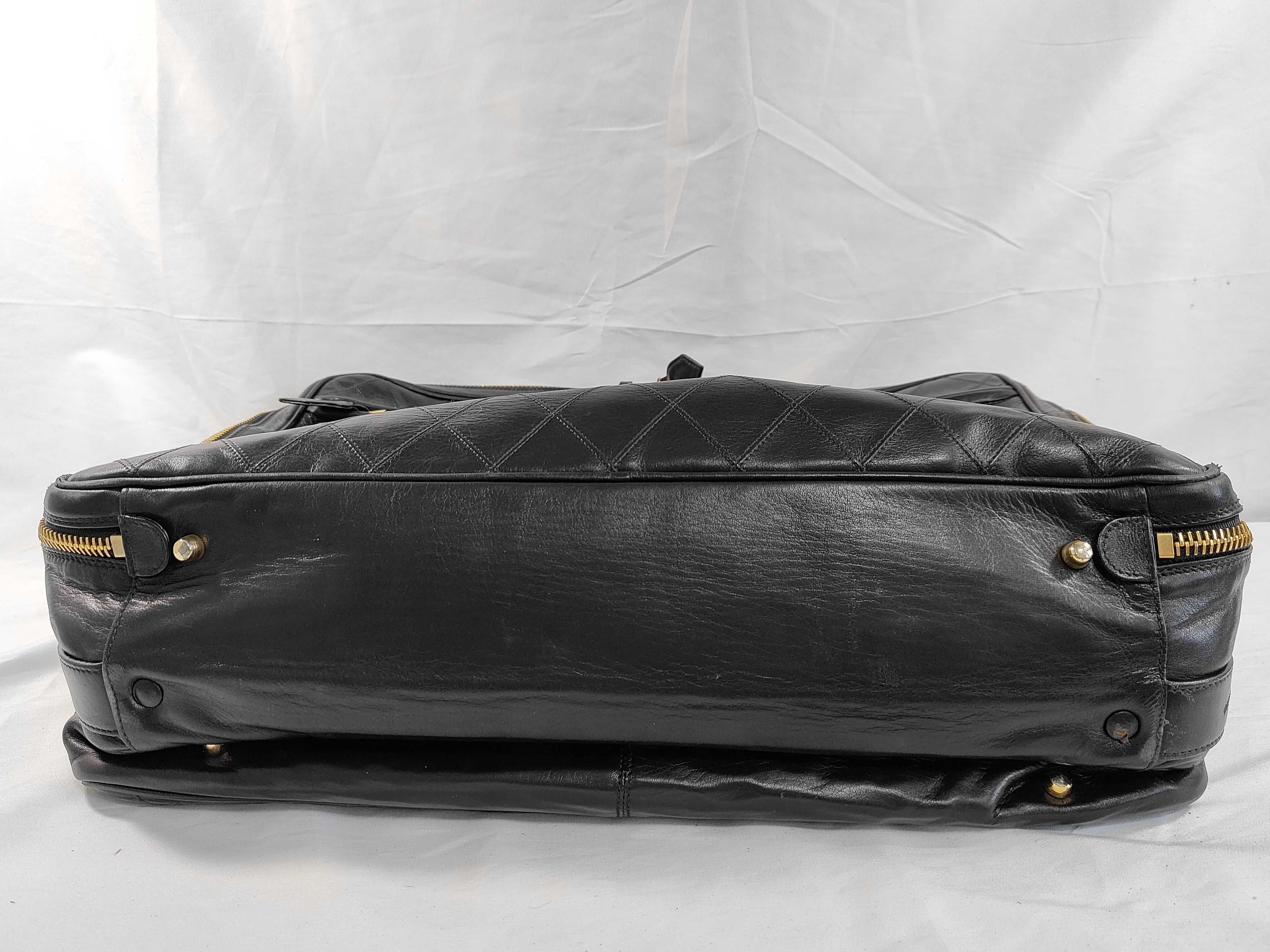 Lambskin Bicolore Business Bag — view 10