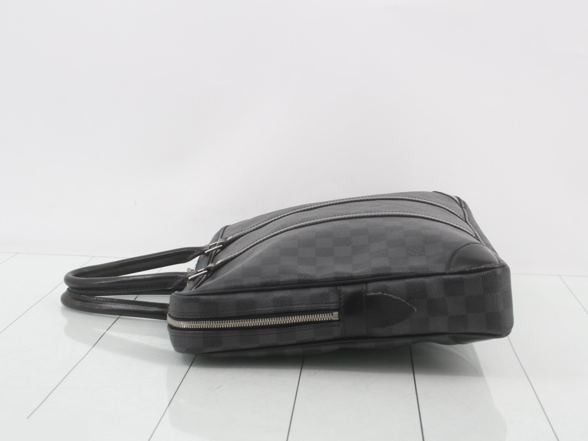 Damier Graphite Porte Documents Voyage Business Bag — view 4
