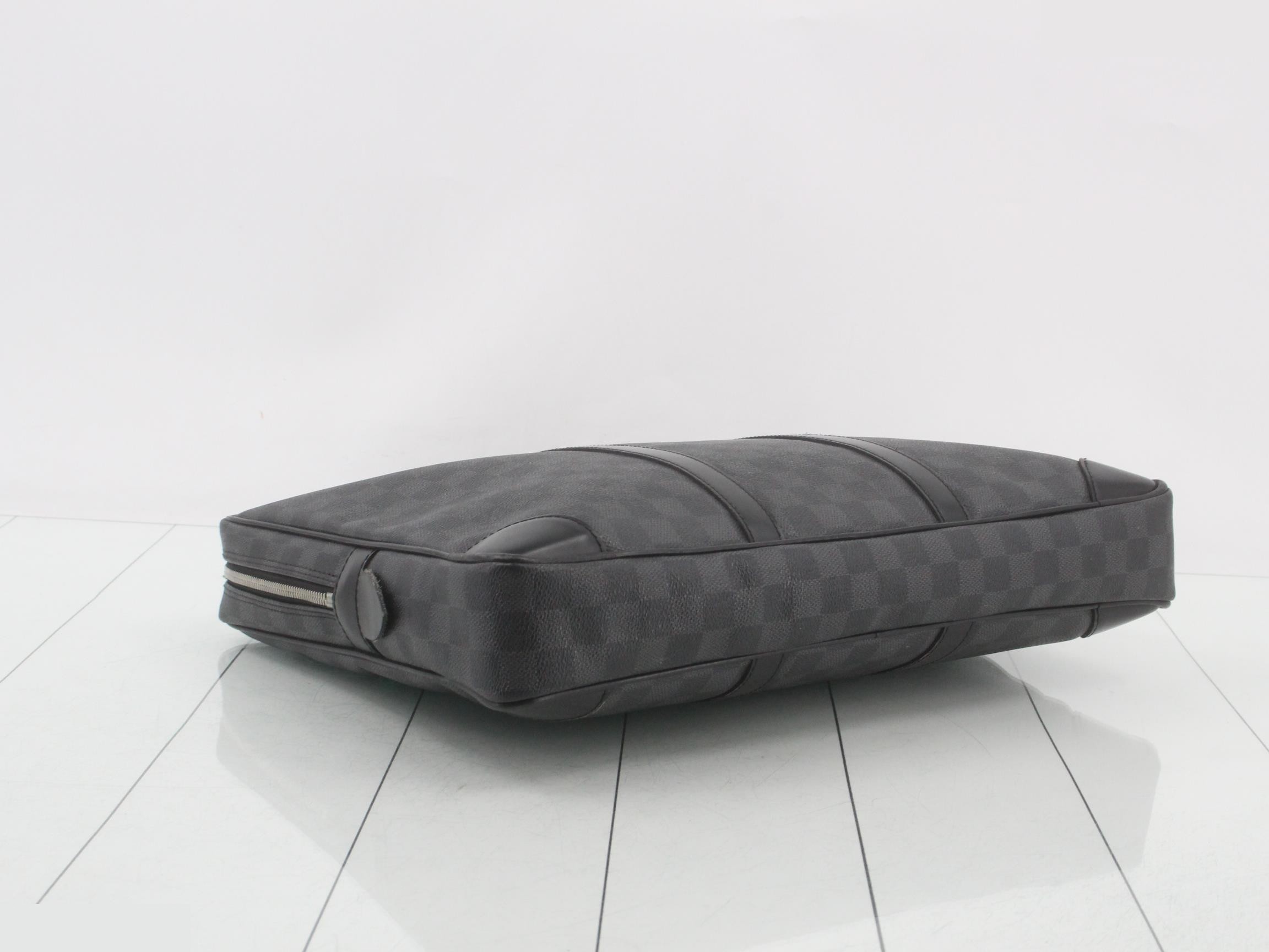 Damier Graphite Porte Documents Voyage Business Bag — view 5