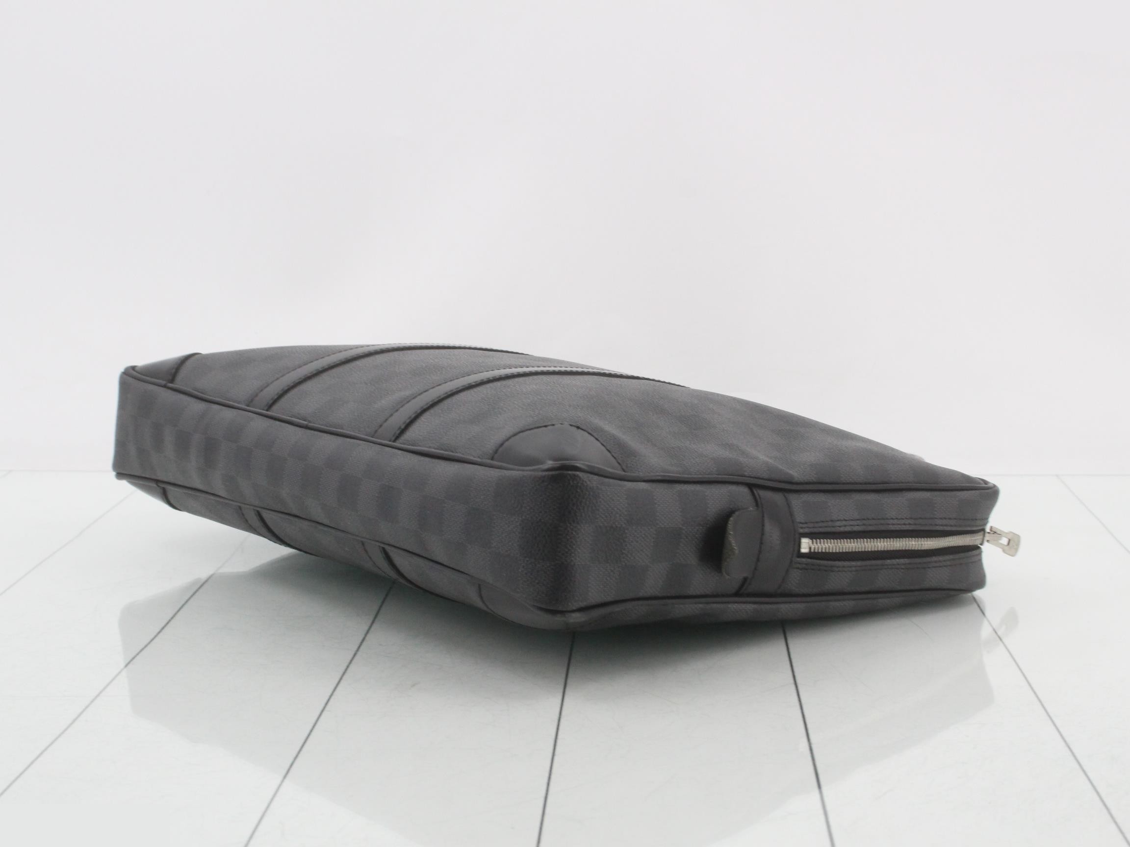 Damier Graphite Porte Documents Voyage Business Bag — view 6