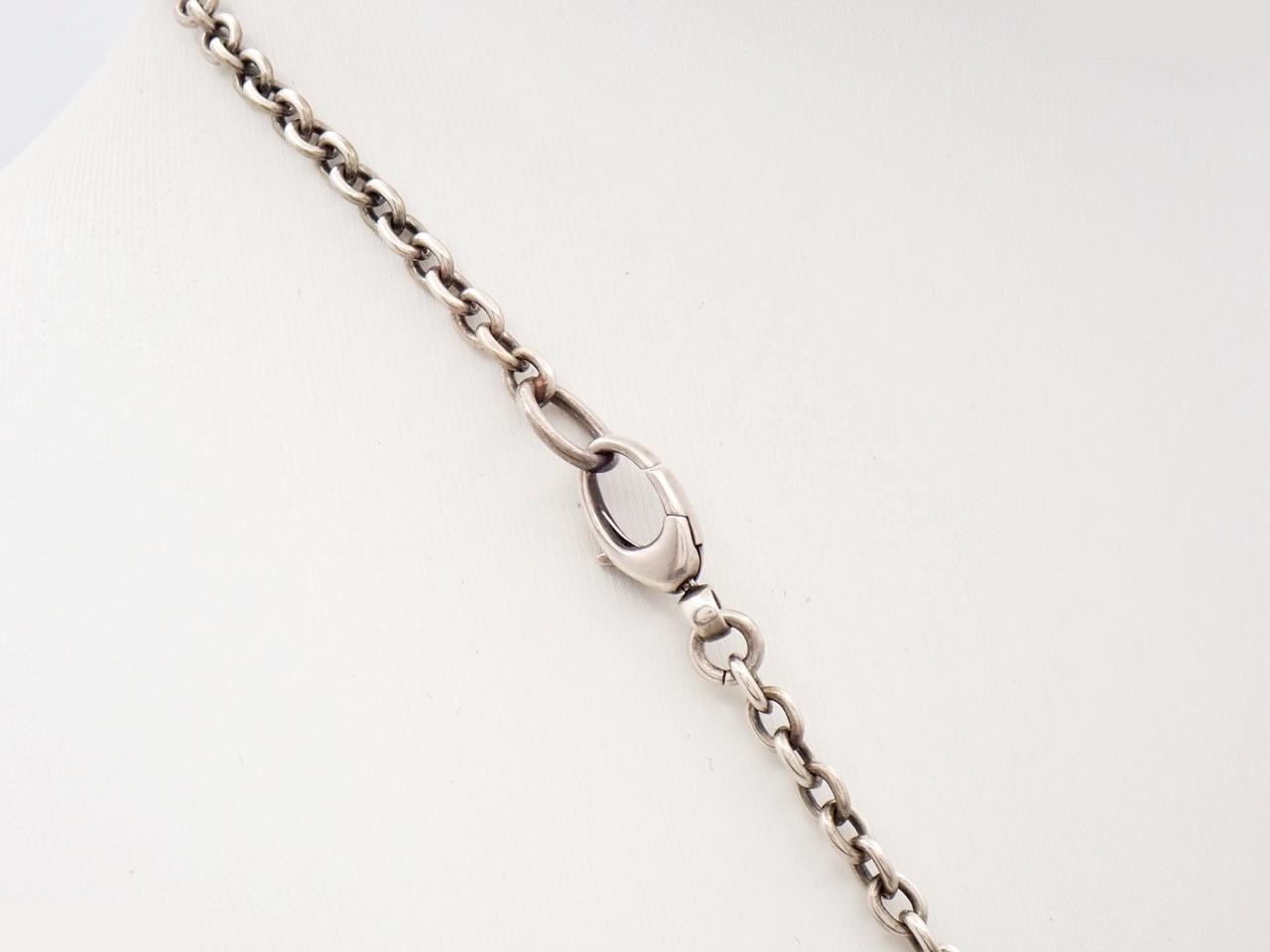 Interlocking G Necklace, AG925/26.2g, Chain approx. 52cm — view 2