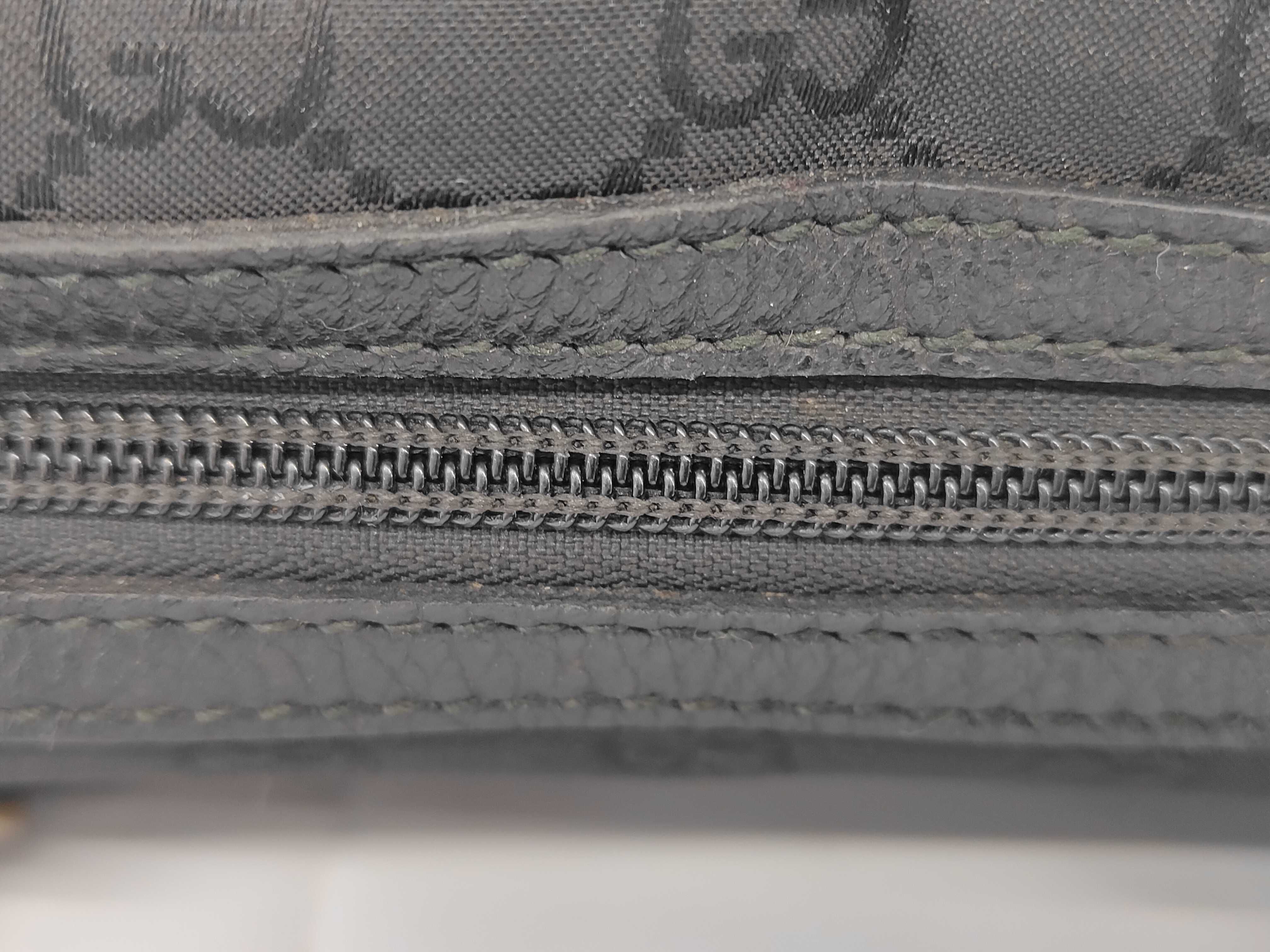 GG Black Canvas GG Monogram Boston Shoulder Bag — view 8