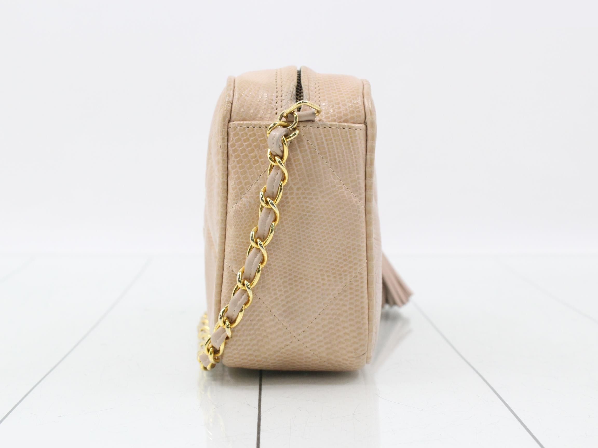 Matelassé Chain Shoulder Bag — view 3