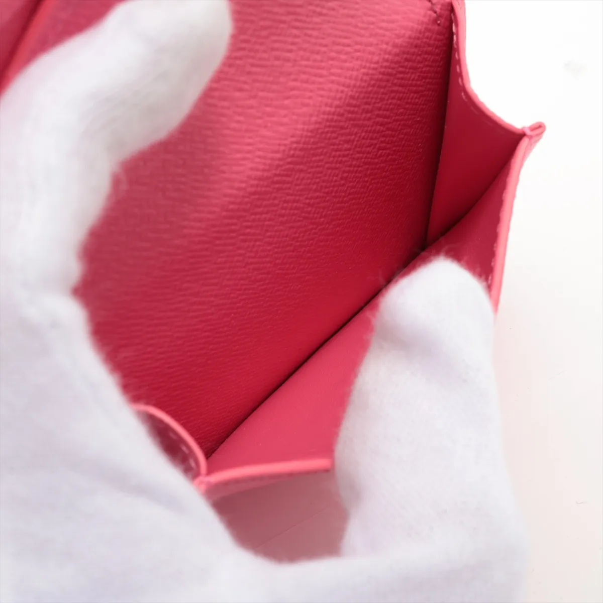 Monogram Canvas Pocket Wallet with LV Charm, M27680, Pink, Compact Wallet, RFID Activated. — view 6