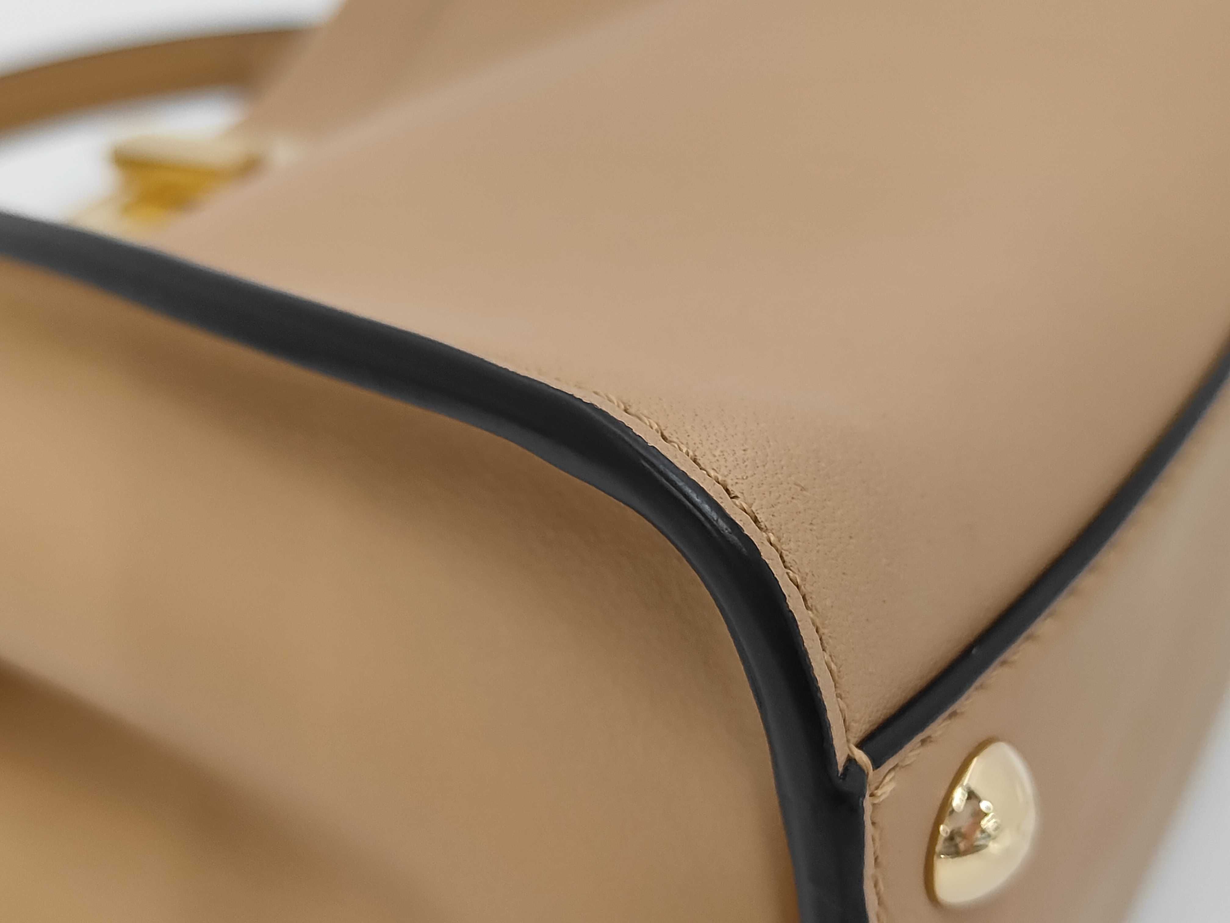 Mini Peekaboo Leather 2-Way Handbag 8BN244 Brown Handbag — view 3