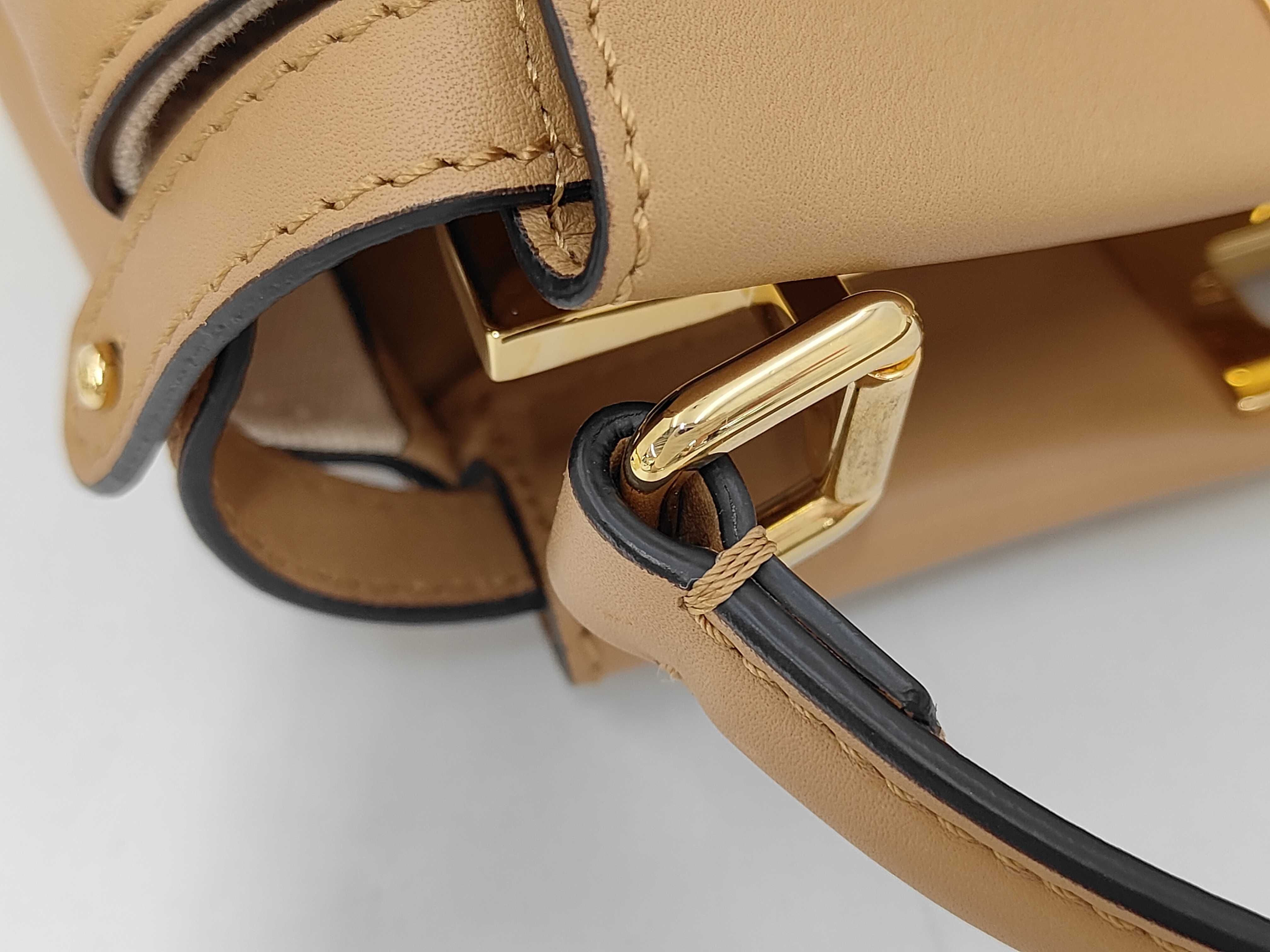 Mini Peekaboo Leather 2-Way Handbag 8BN244 Brown Handbag — view 7