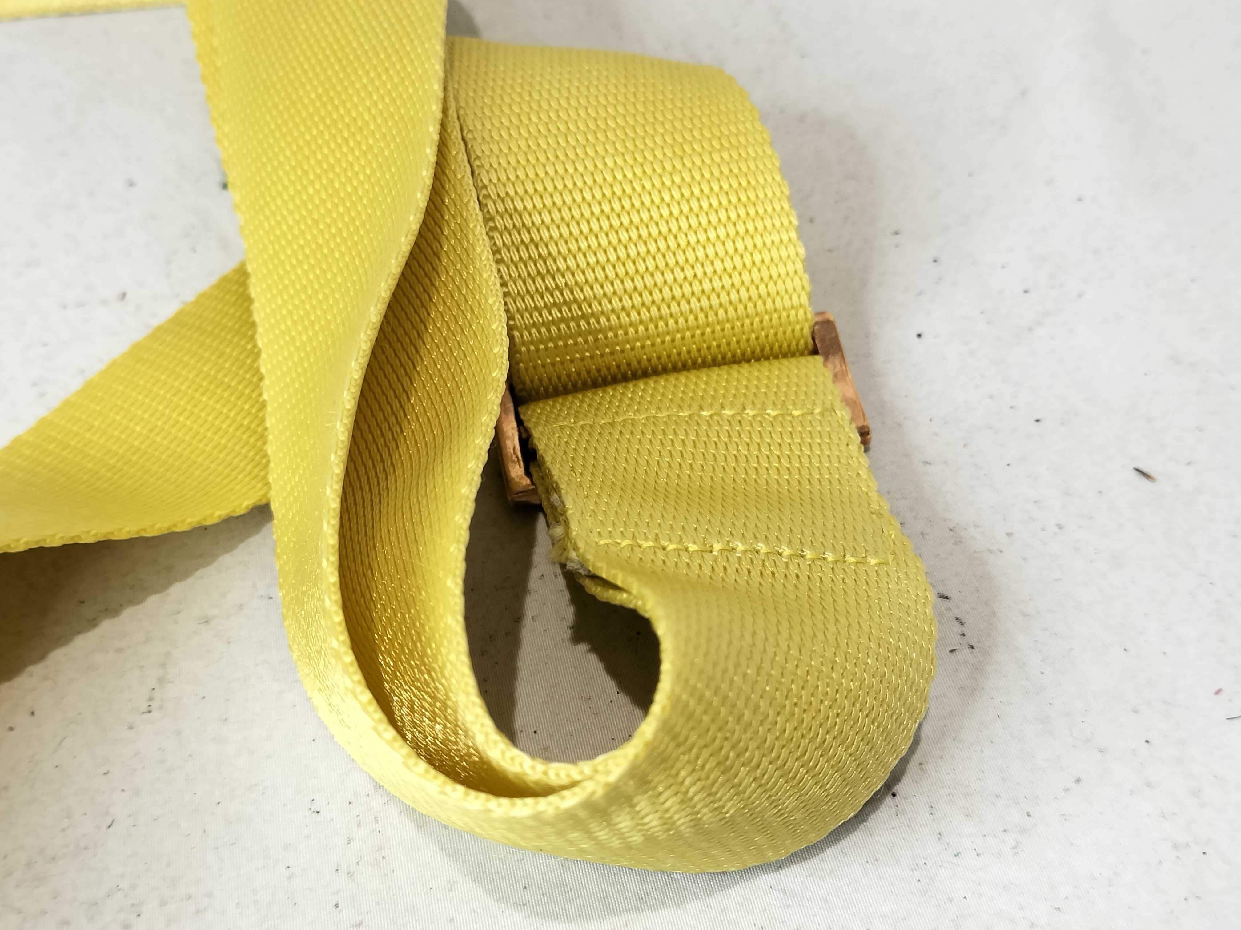 Nylon Shoulder Bag, Yellow — view 5