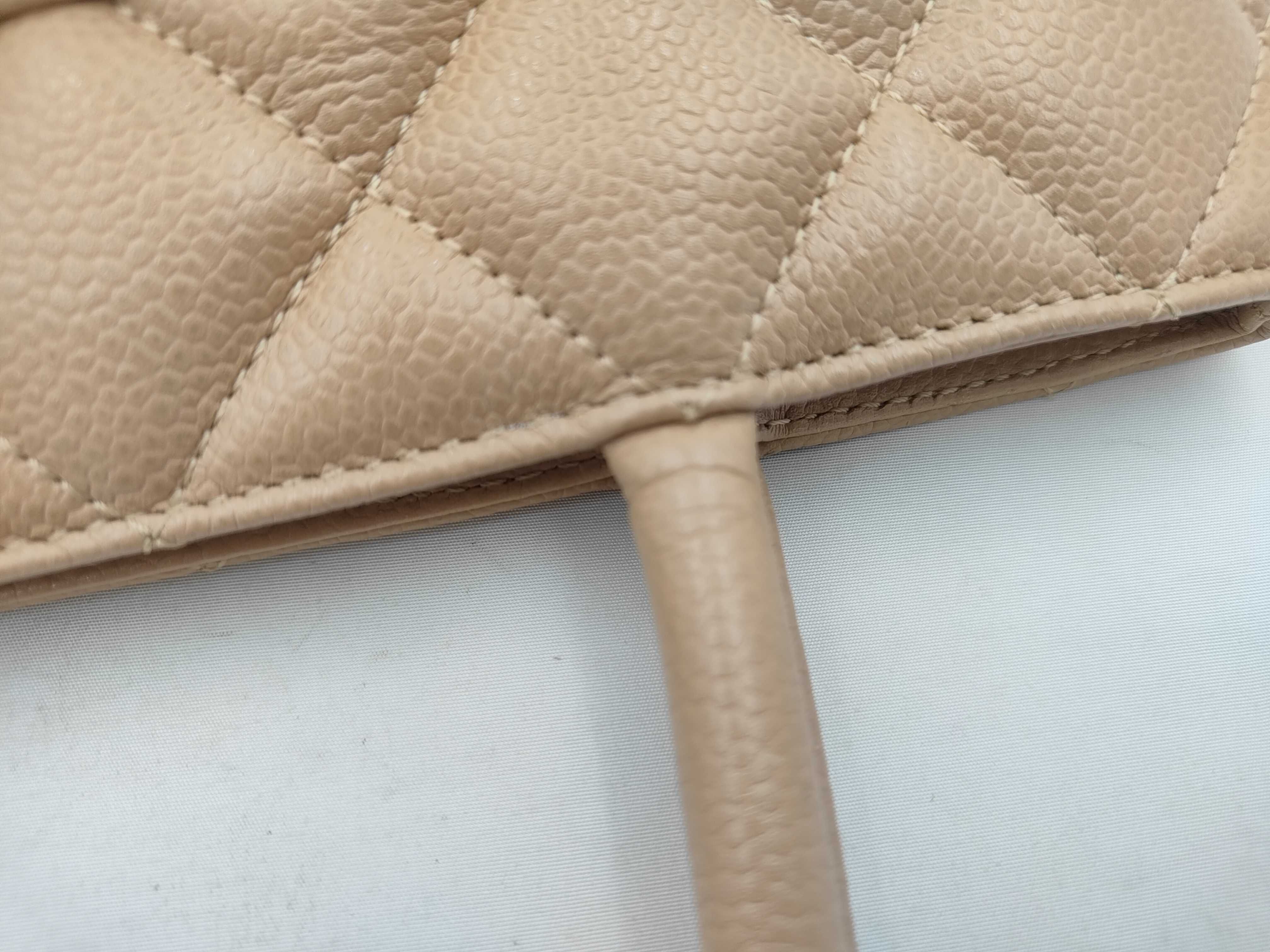Reissue Tote Bag, Caviar Leather, Gold Hardware — view 5