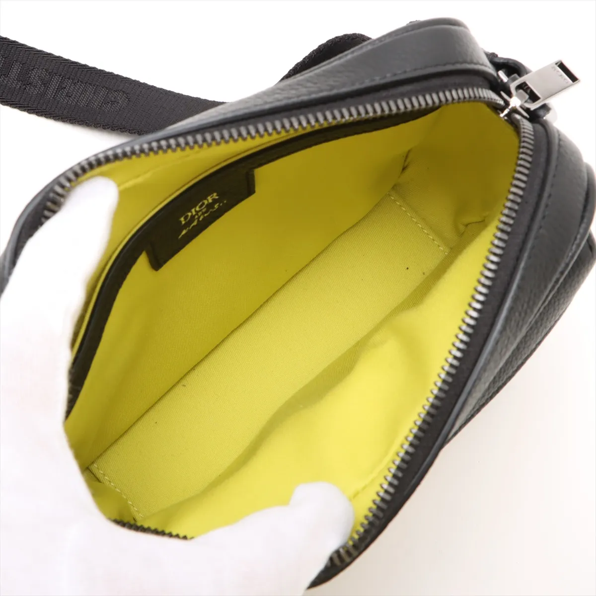 x KAWS Rider 2.0 Leather Shoulder Bag, Black, Lucky Star — view 6