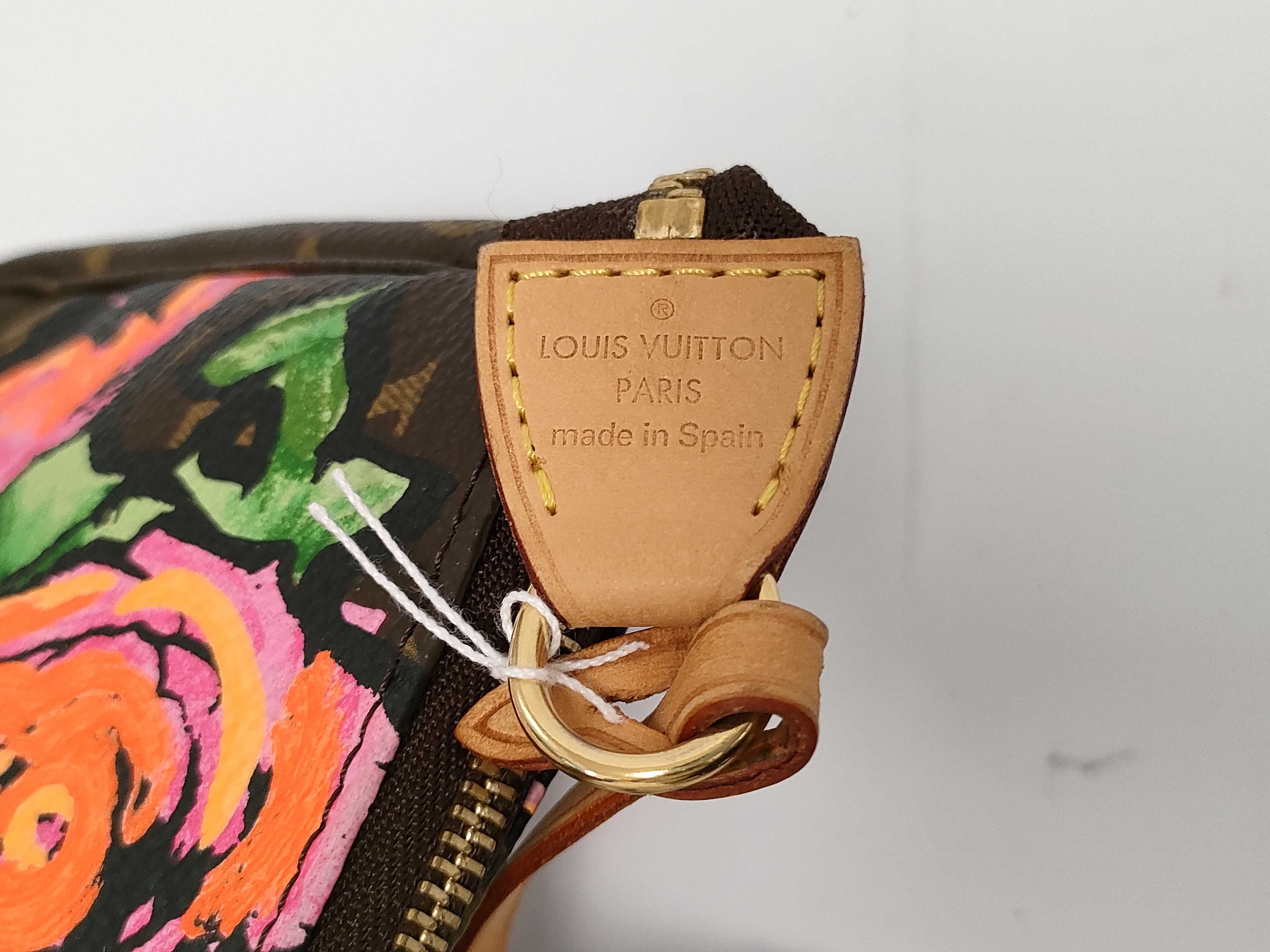 Monogram Vuitton Accessory Rose Pouch — view 6