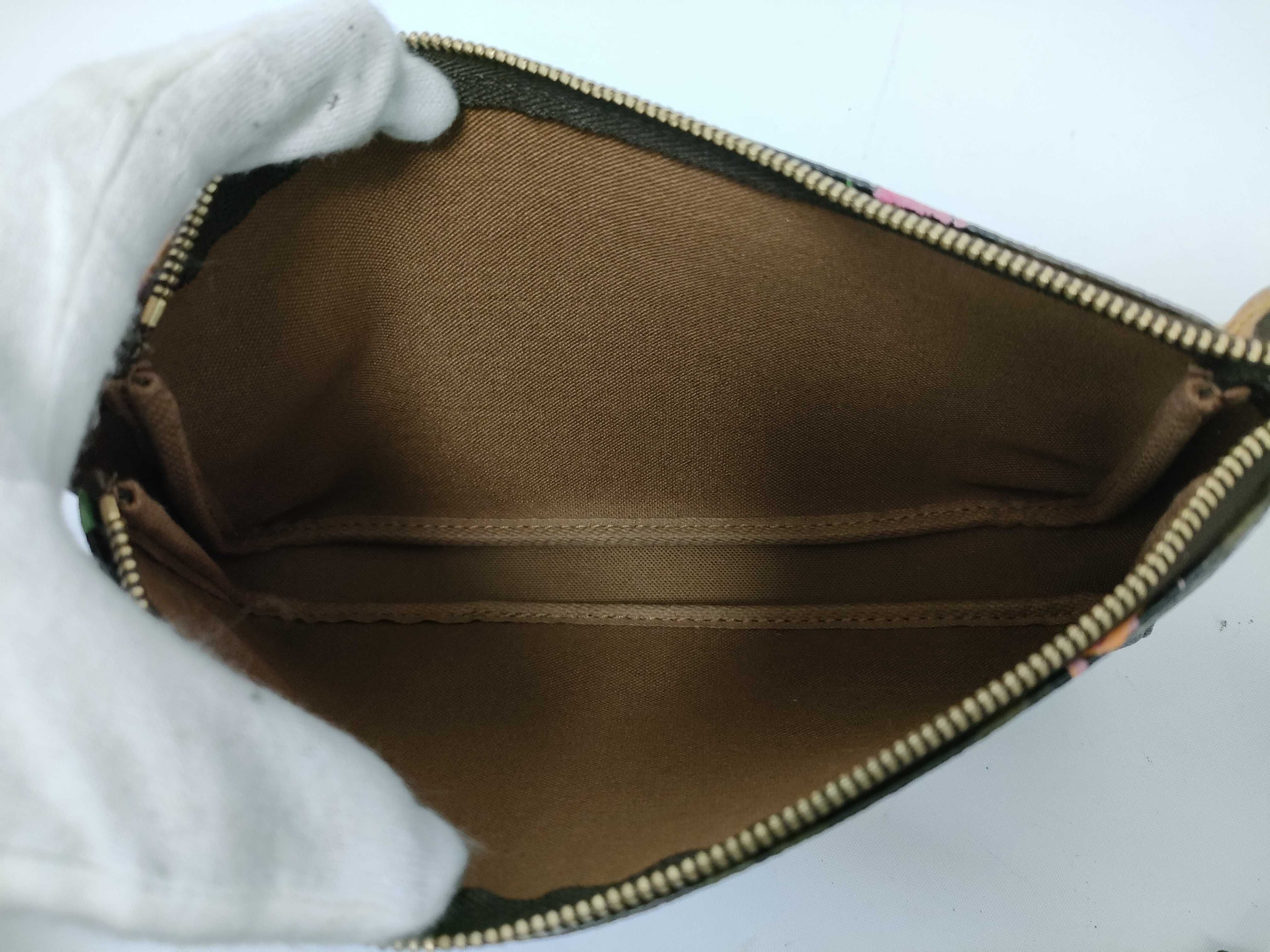 Monogram Vuitton Accessory Rose Pouch — view 10