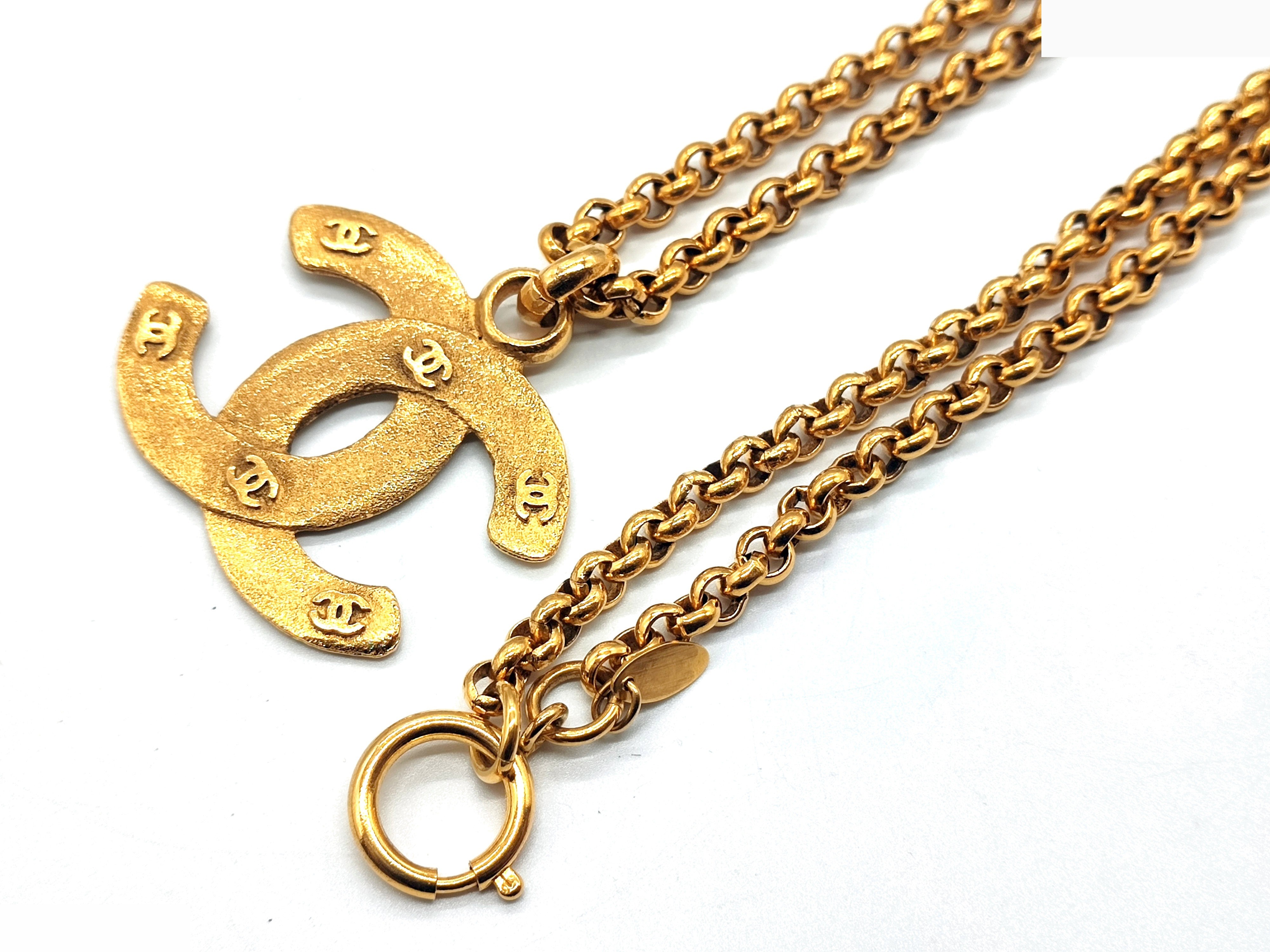 Coco Mark Necklace, Size 23, Chain approx. 74cm — view 8