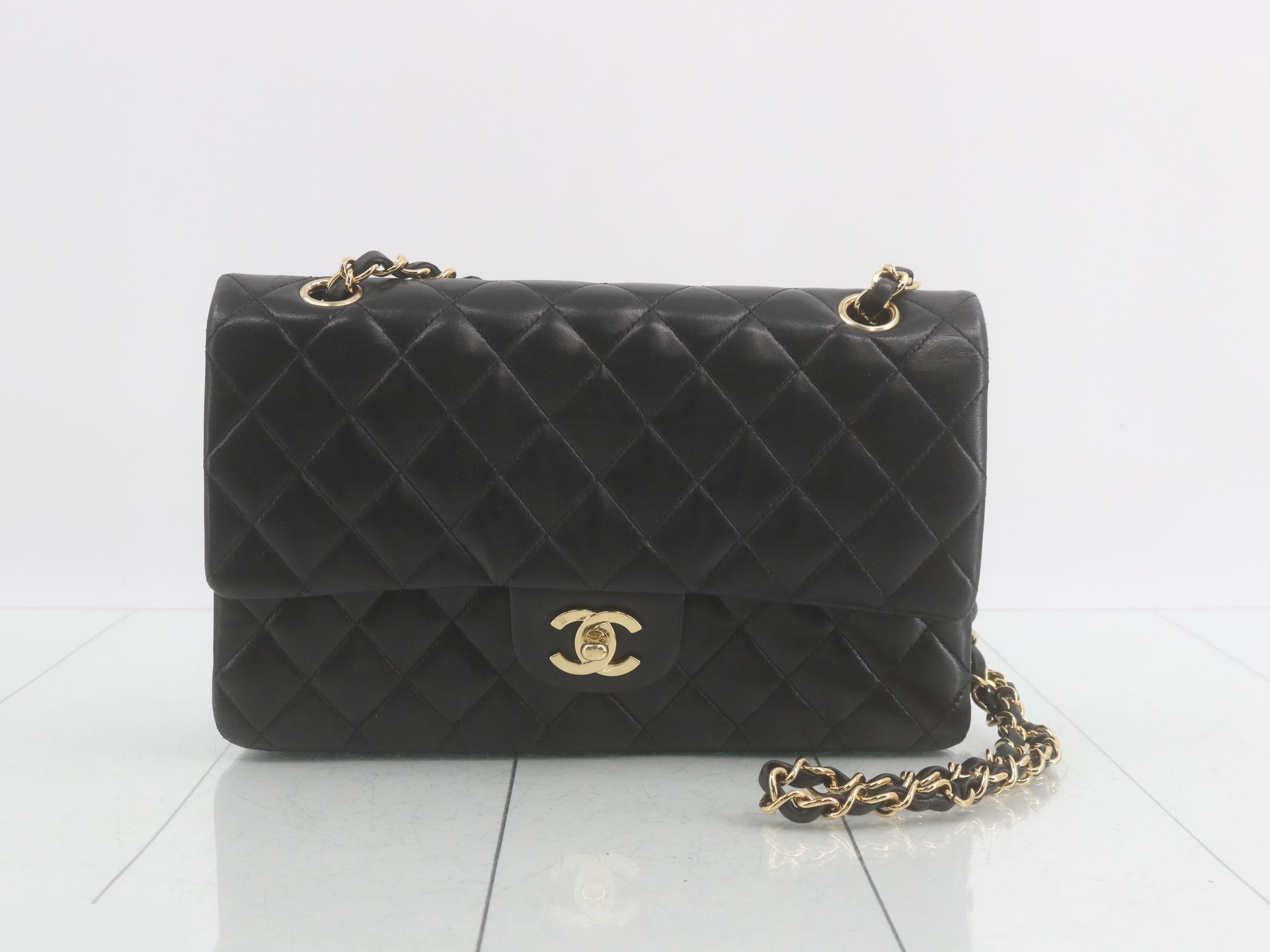 Double flap 25 Matelassé chain shoulder bag
