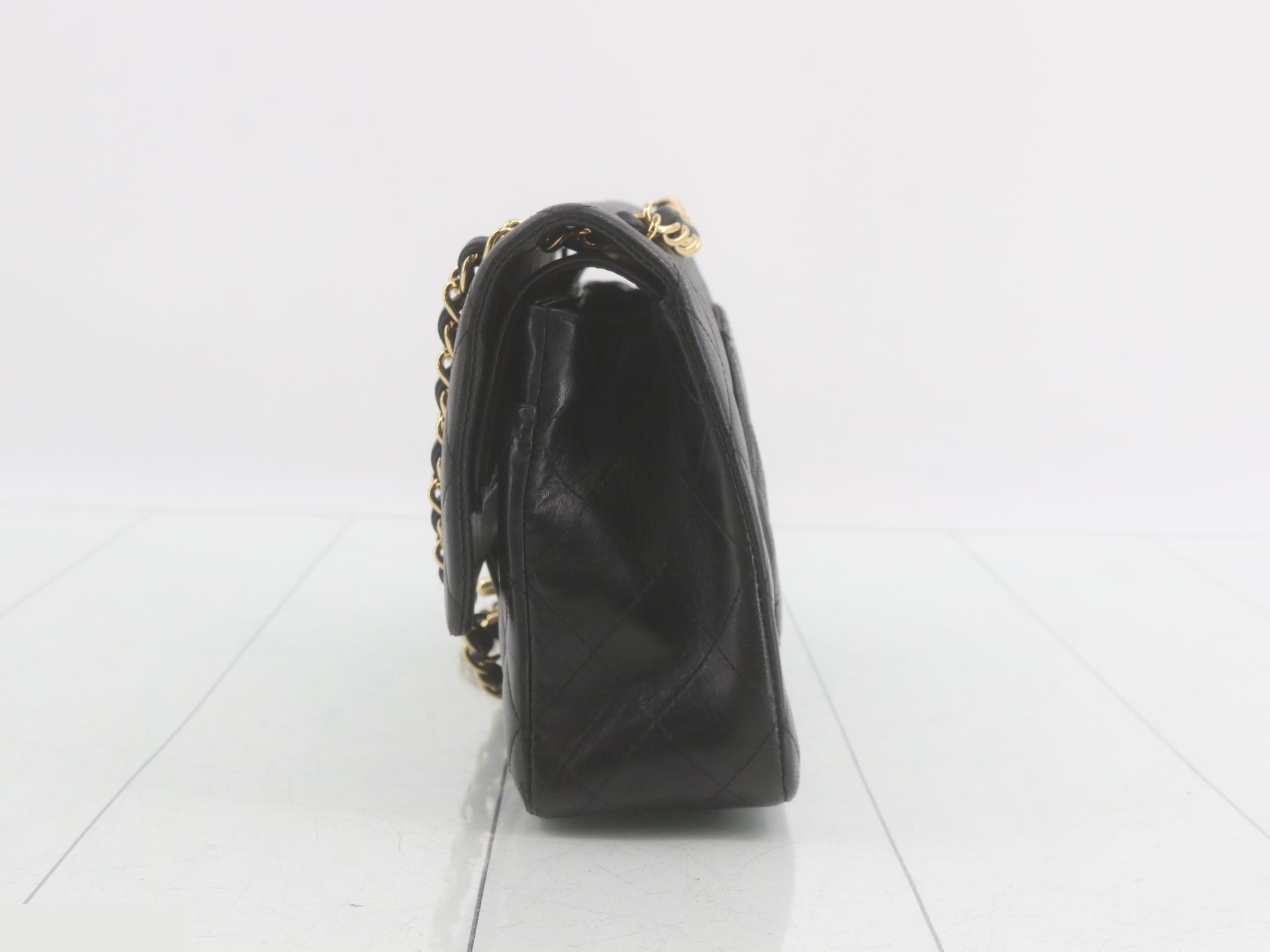 Double flap 25 Matelassé chain shoulder bag — view 3