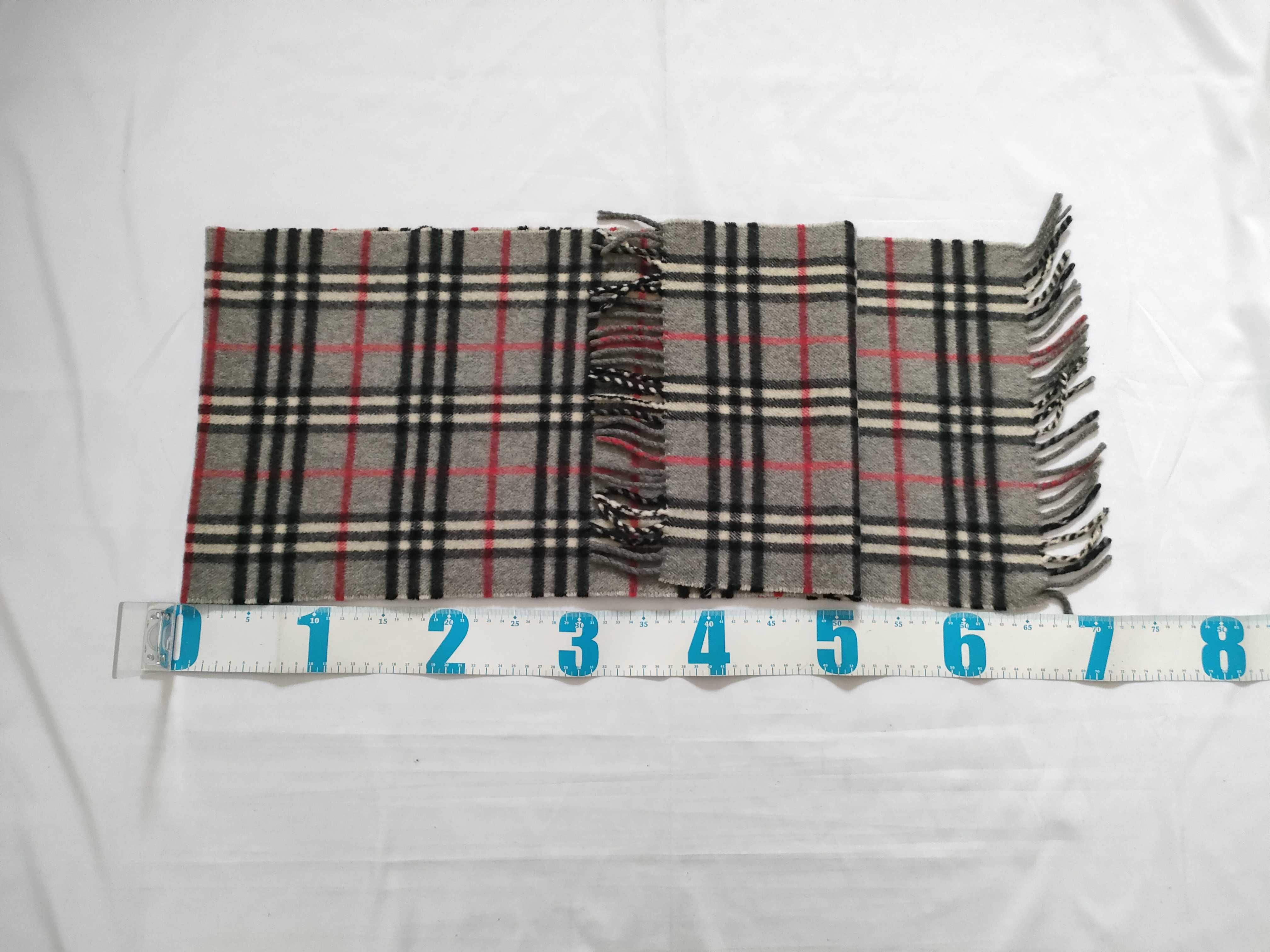 100% Cashmere Scarf, Nova Check Pattern, and other accessories. — view 2