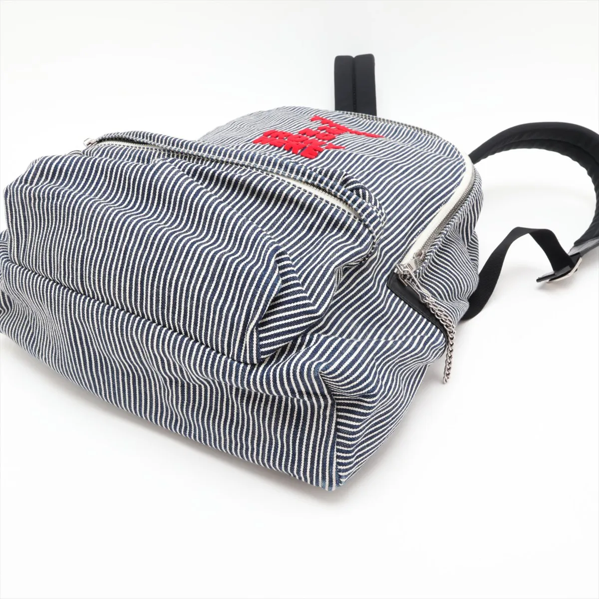 Hickory Denim Backpack/Rucksack, Blue — view 3