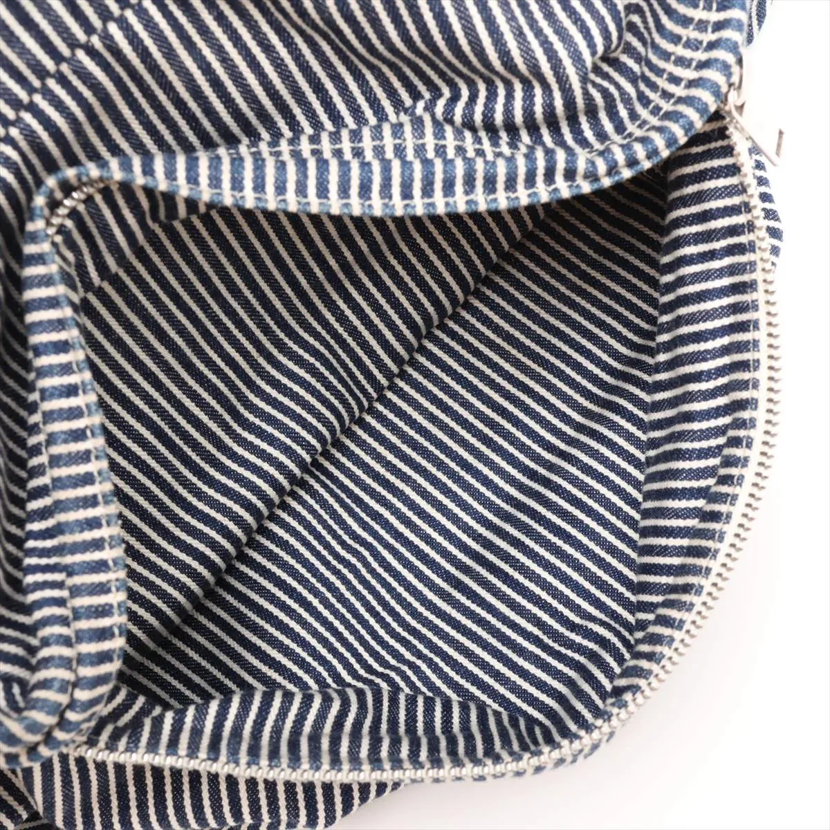 Hickory Denim Backpack/Rucksack, Blue — view 9