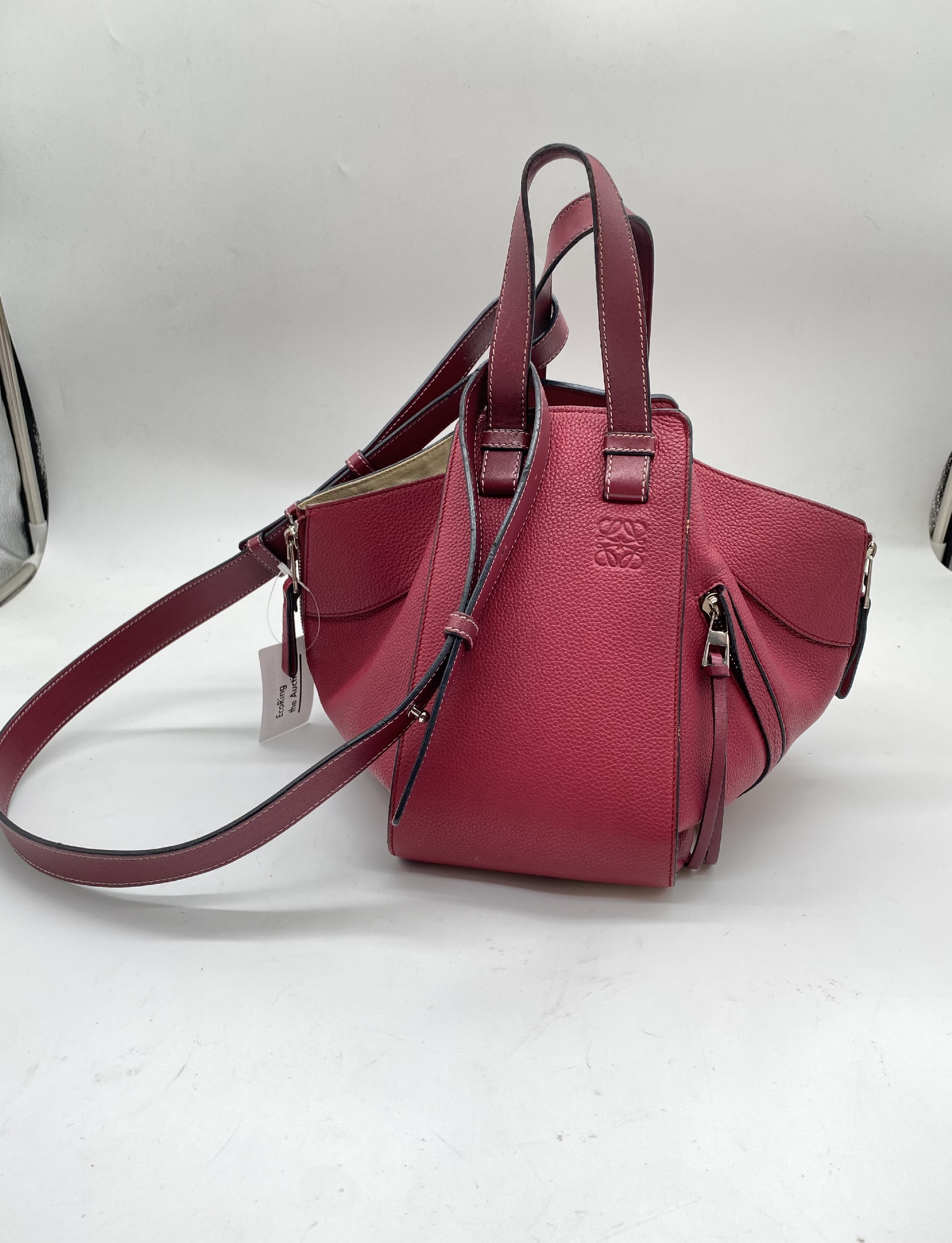 Hammock Small Leather Red ST Shoulder Bag