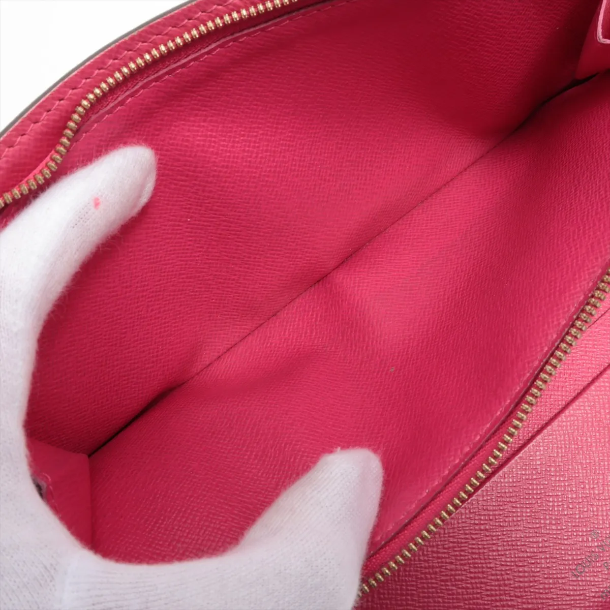 Monogram Portefail Unsolit M66701 CA2049 Brown x Pink Long Wallet — view 7