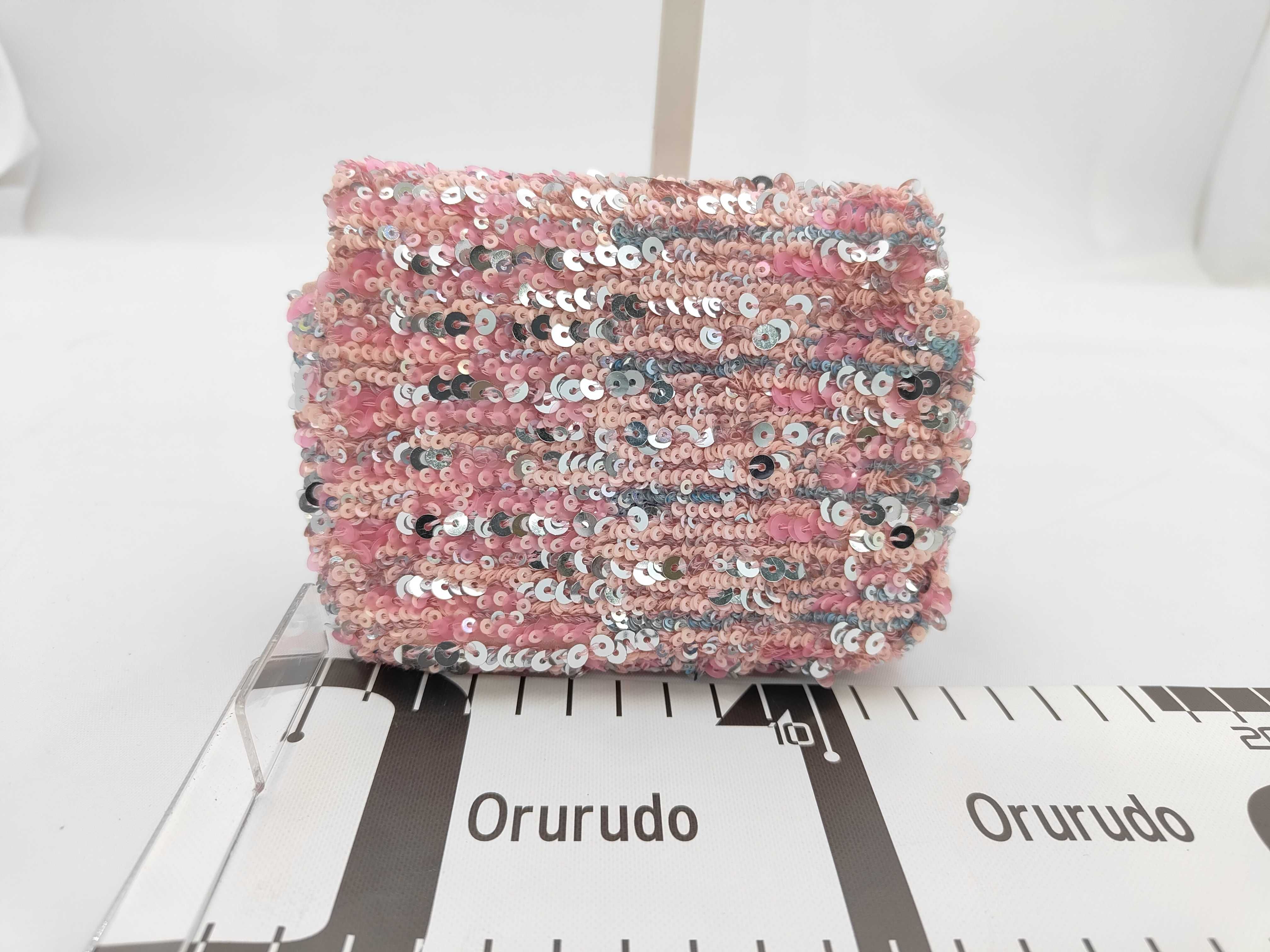 23C Pink Sequin Mini Chain Bag Shoulder Bag — view 2