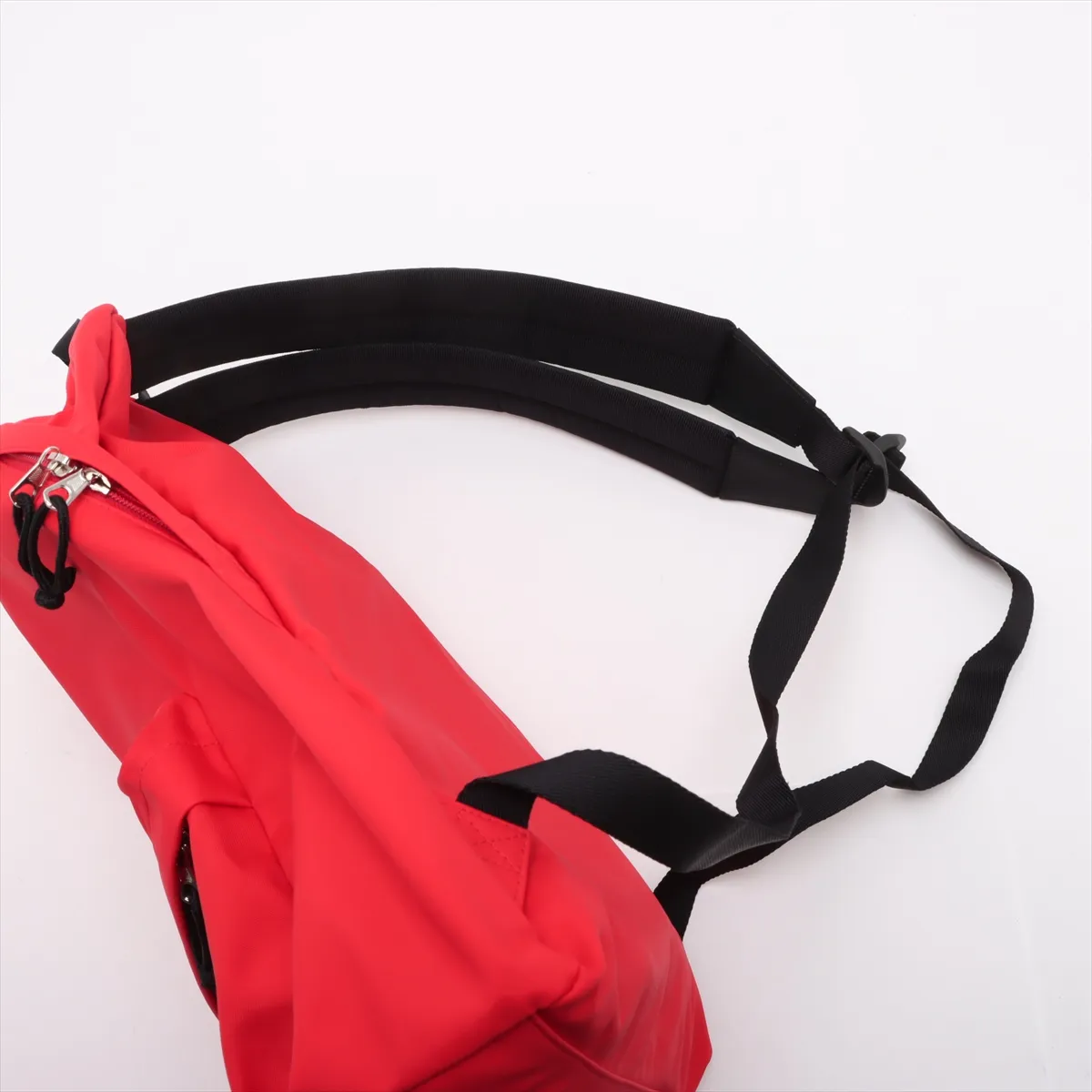 Wheel Nylon Backpack/Rucksack Red x Black 507460 — view 6