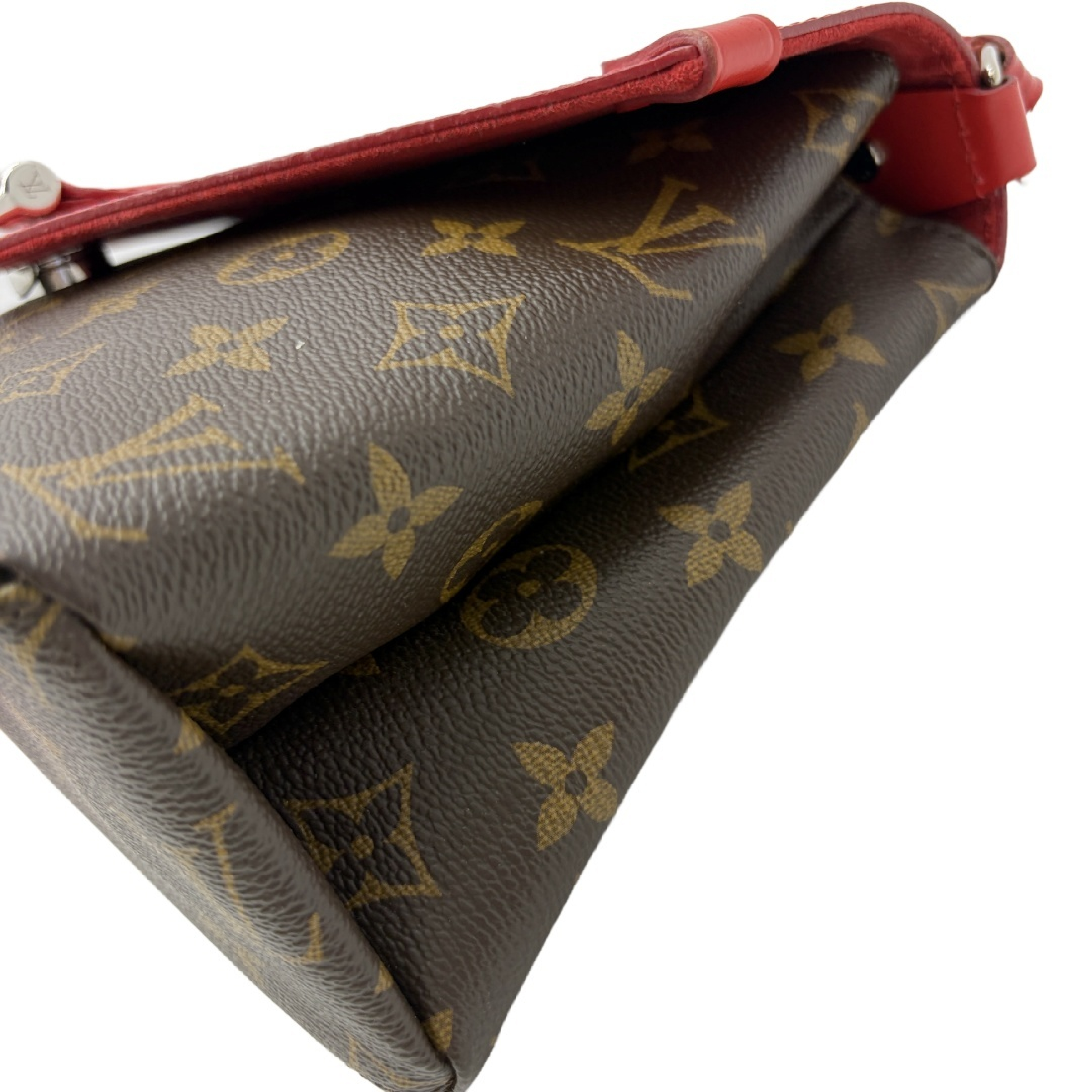 Monogram Epi Red 2-Way Shoulder Bag Handbag Shoulder Bag — view 7