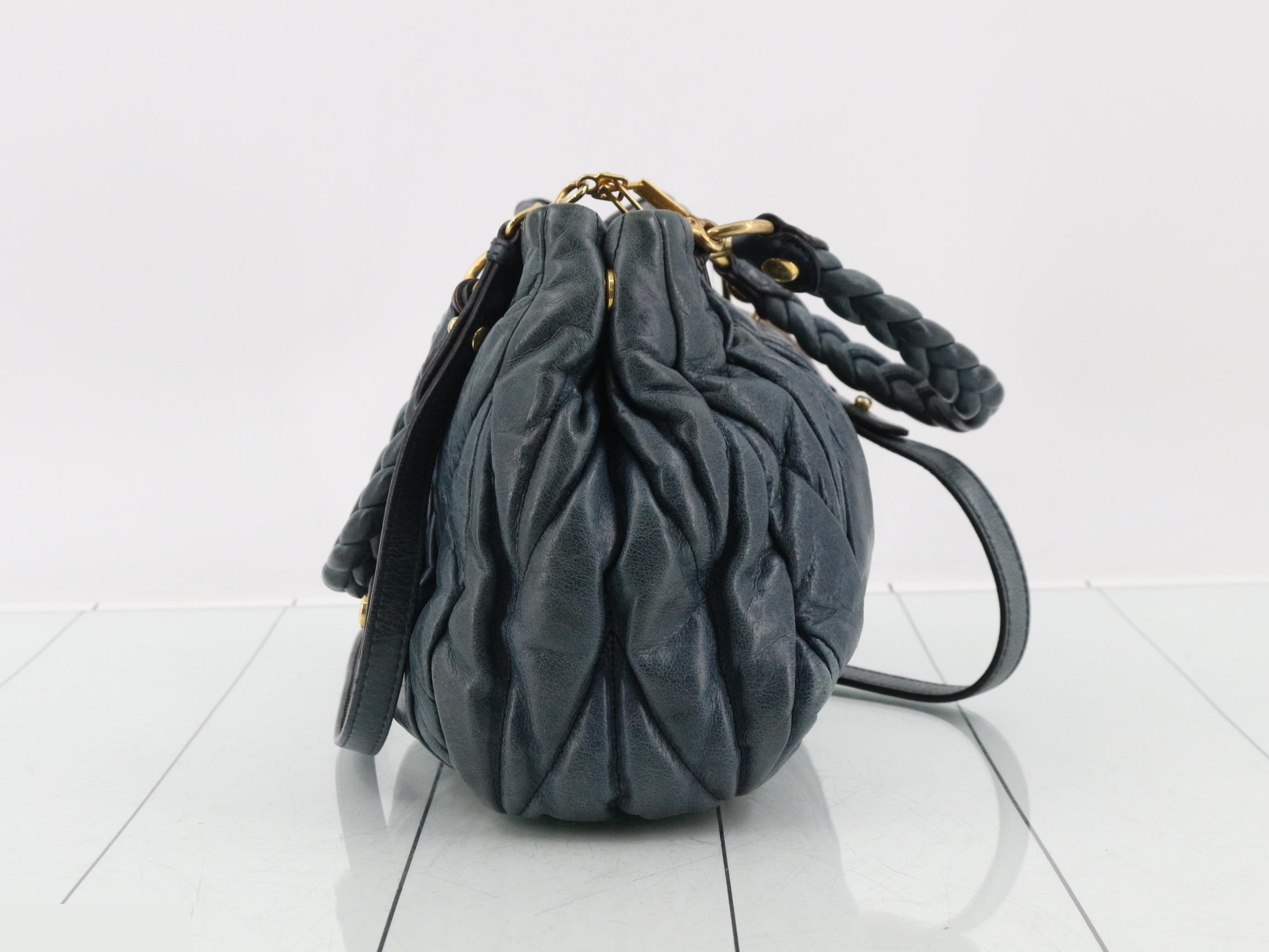 Matelassé 2-Way Handbag with Shoulder Strap — view 3
