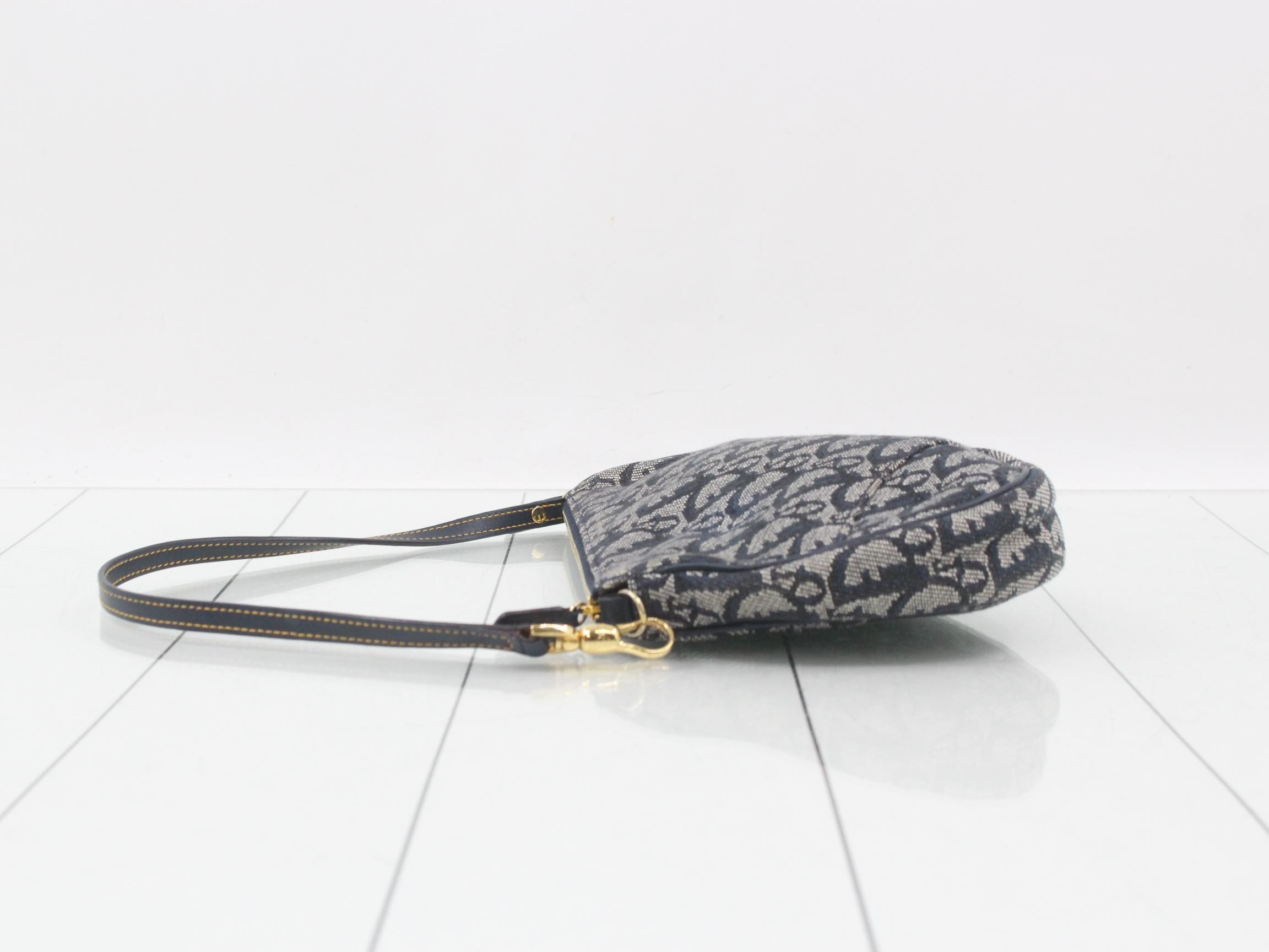Trotter (bag) pouch, navy, handbag, 346 — view 4