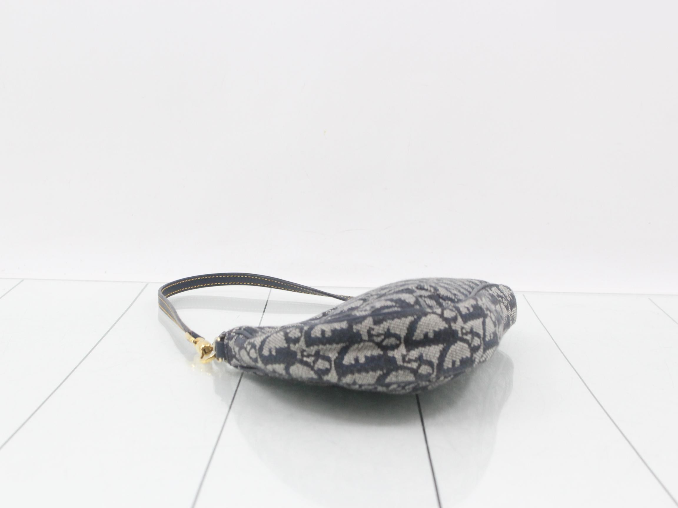 Trotter (bag) pouch, navy, handbag, 346 — view 5