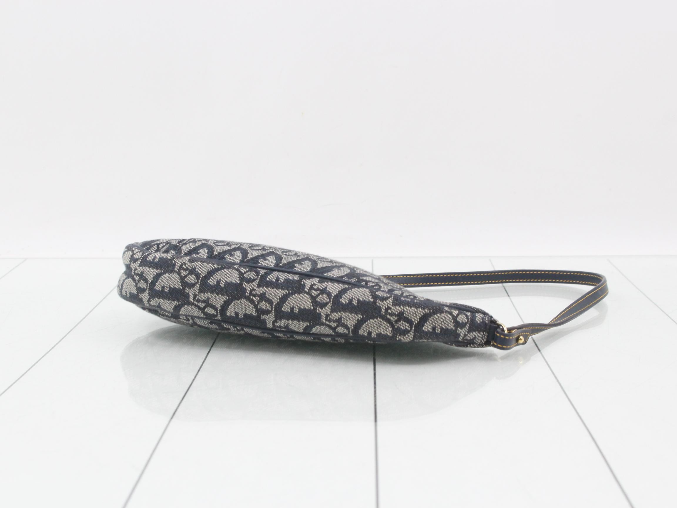 Trotter (bag) pouch, navy, handbag, 346 — view 6