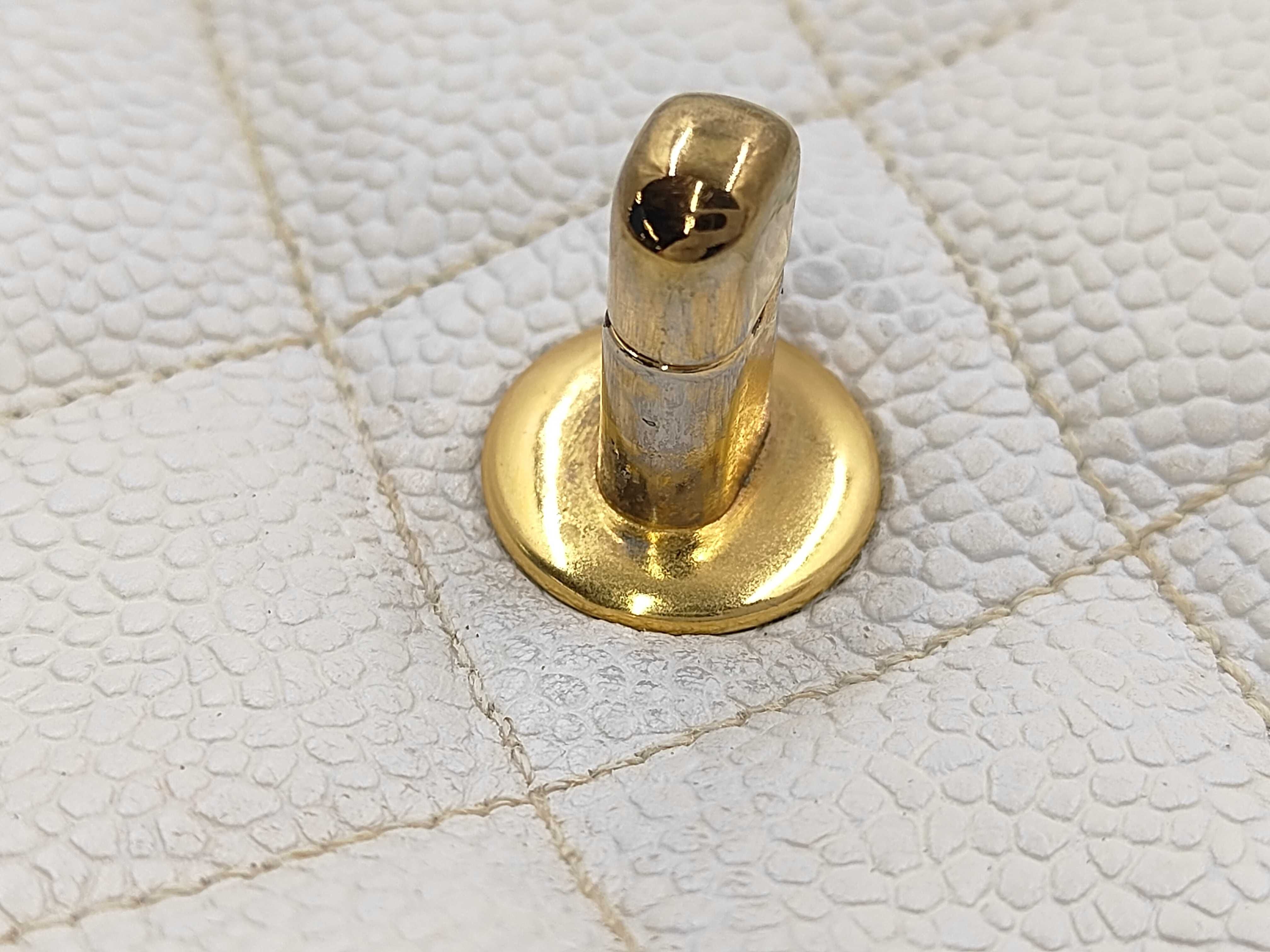 Matelassé Chain Caviar Skin Shoulder Bag — view 15
