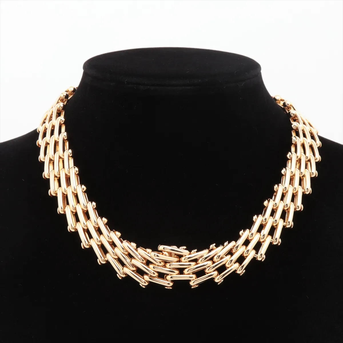 necklace, GP gold, — view 5