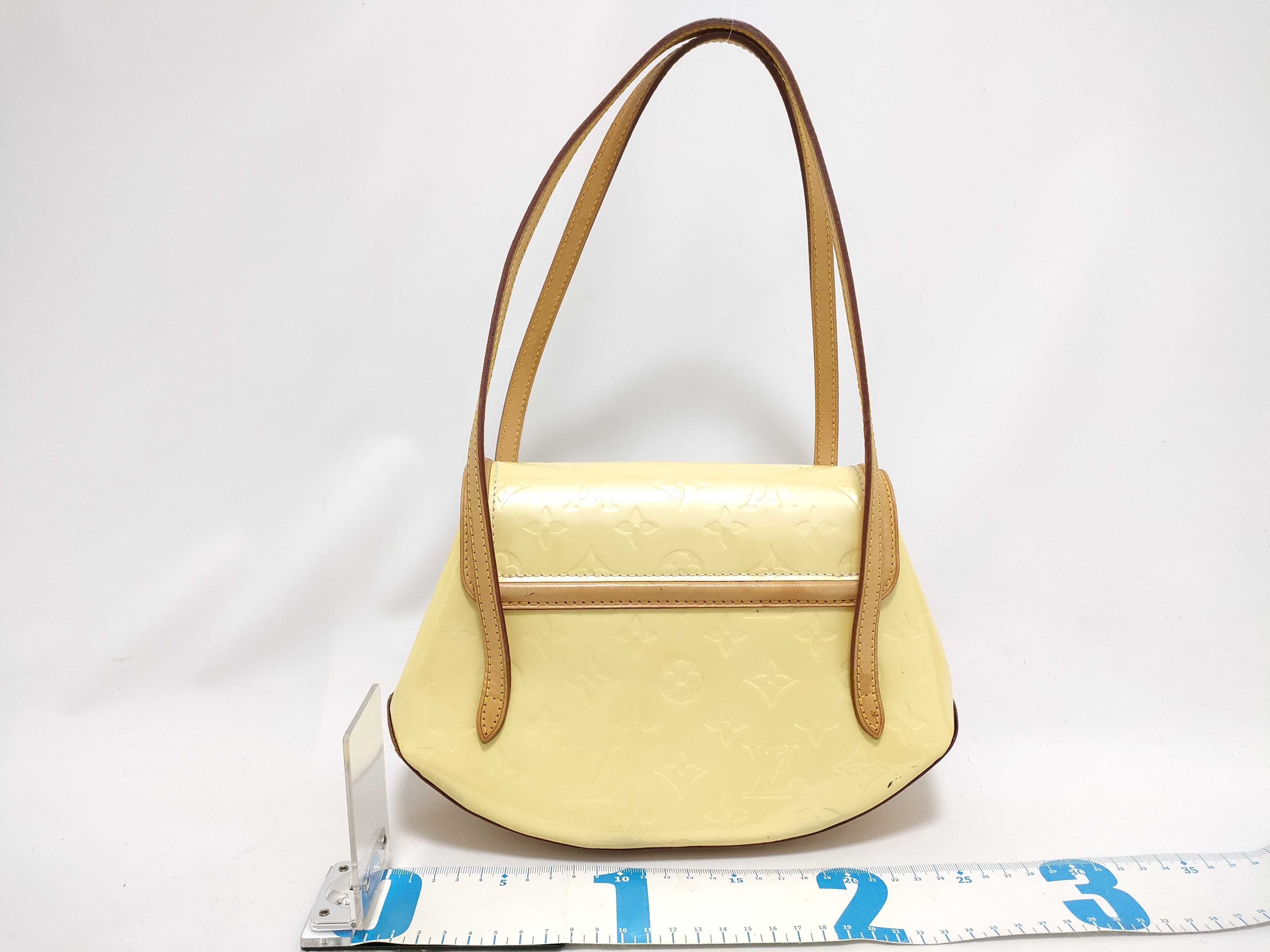 Vernis Louis Vuitton M91187 Biscayne Bay PM TH0075 Handbag Shoulder Bag Monogram Vernis Shoulder Bag — view 2