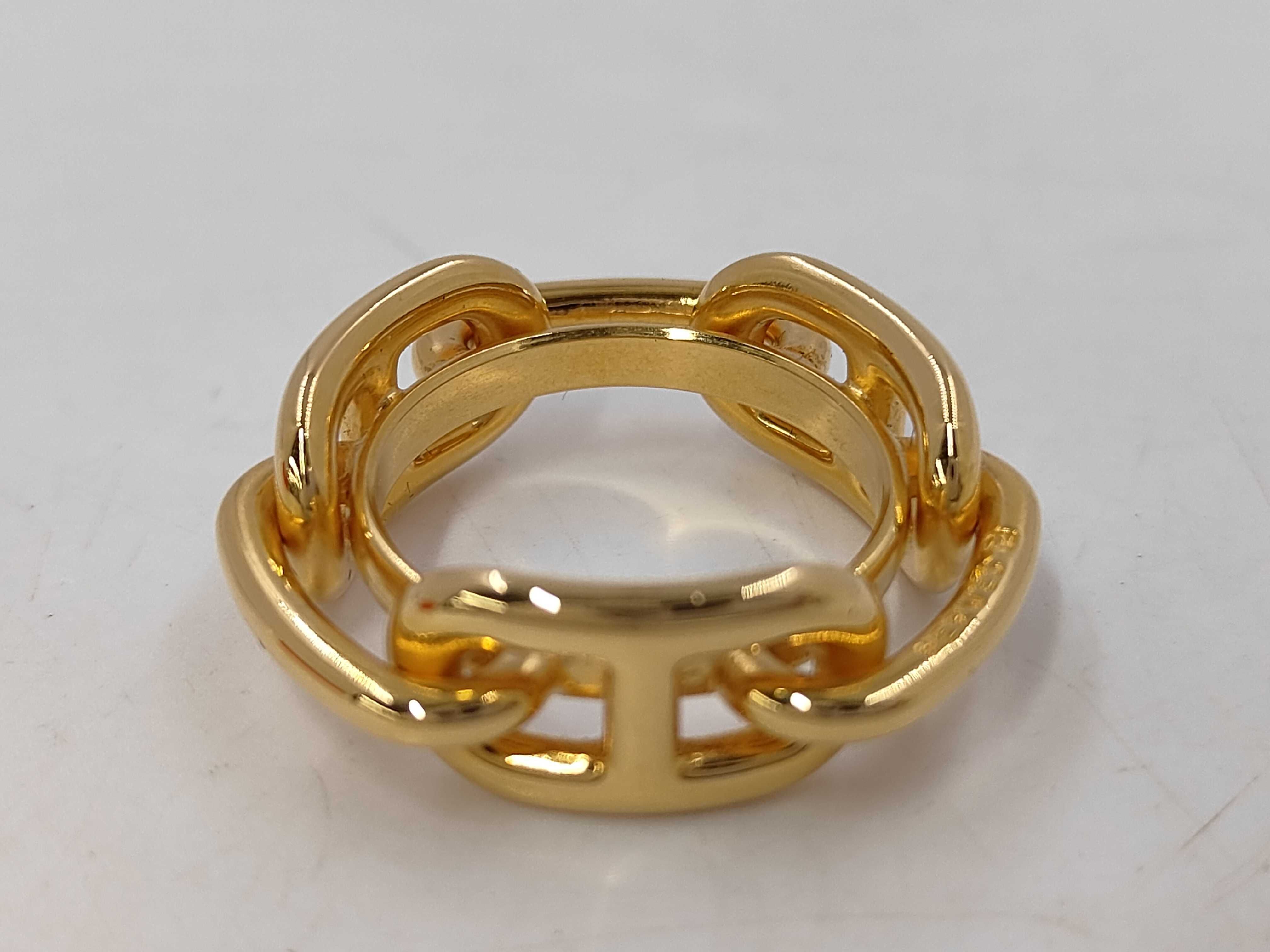 Chaine d'Ancre Gold Scarf Ring and other accessories — view 2