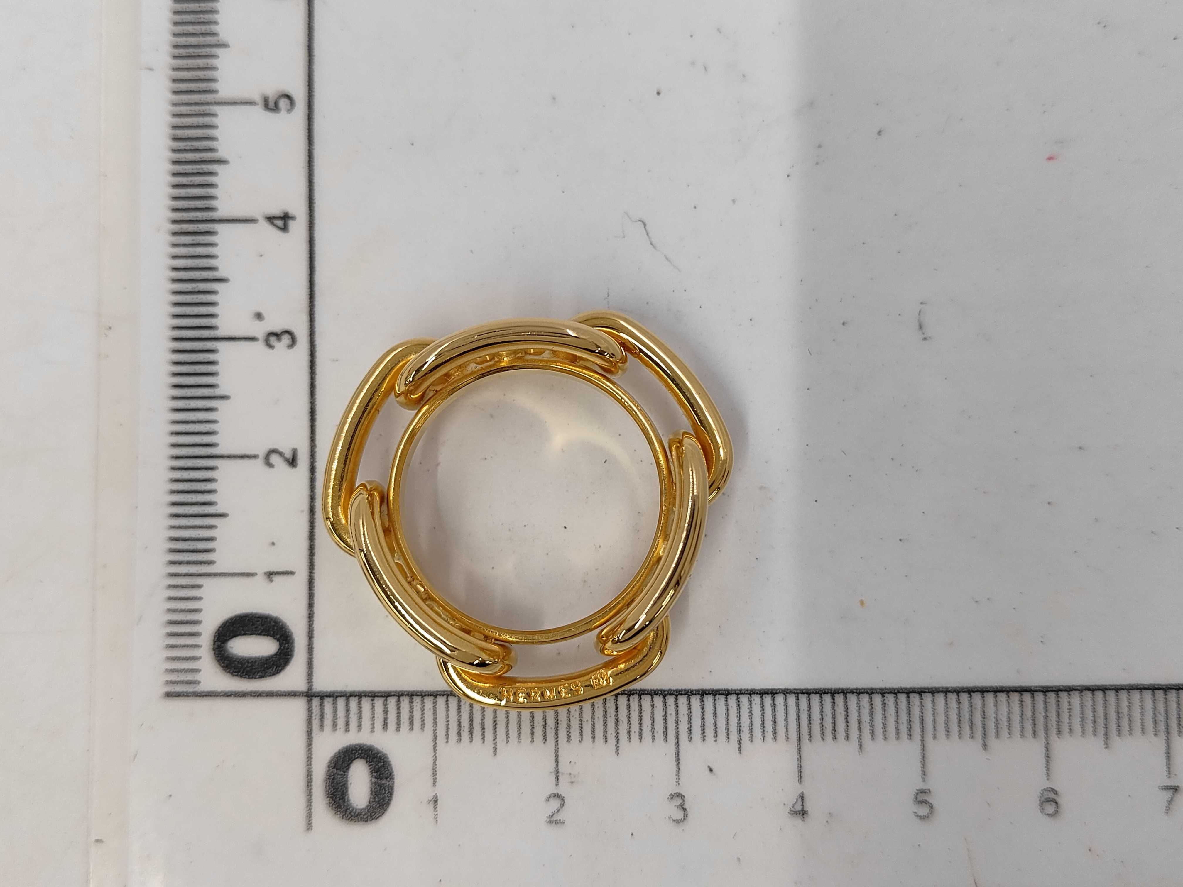 Chaine d'Ancre Gold Scarf Ring and other accessories — view 5