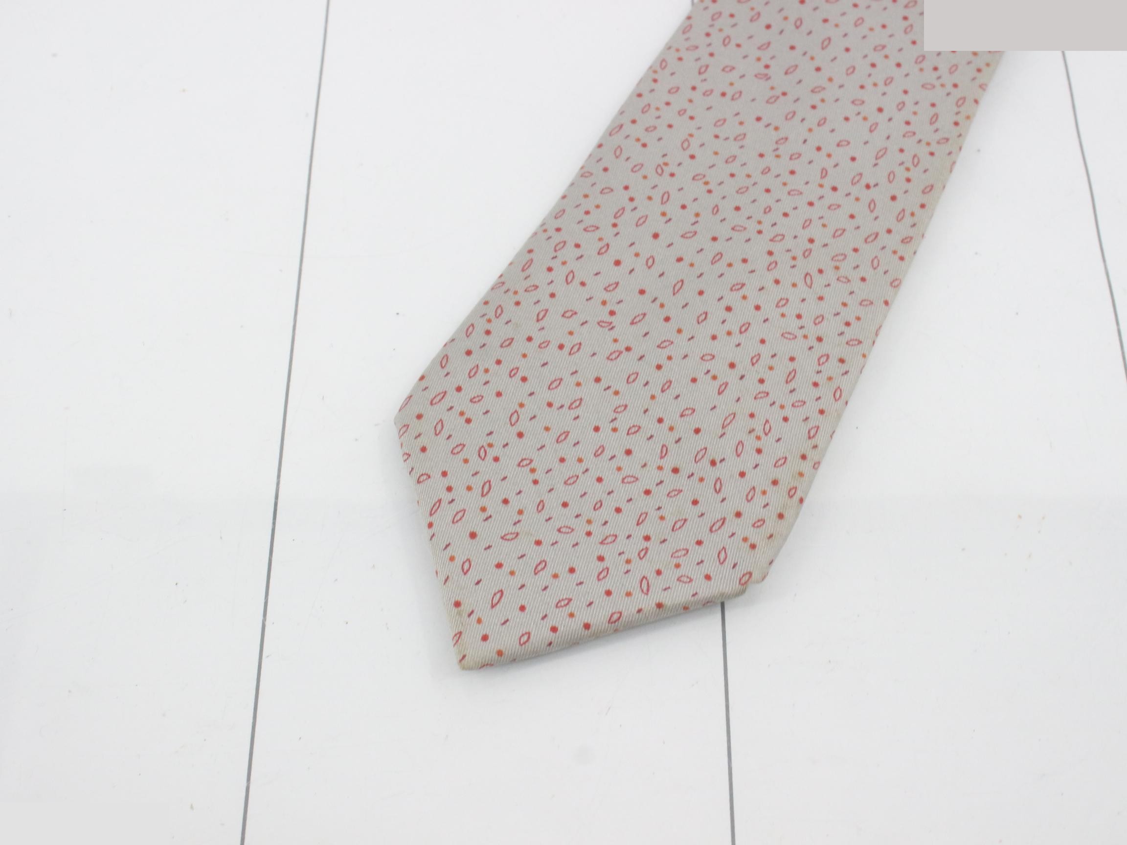 Necktie with tag — view 3